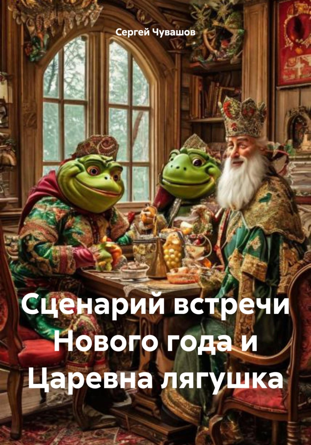 Обложка книги «Сценарий встречи Нового года и Царевна лягушка»