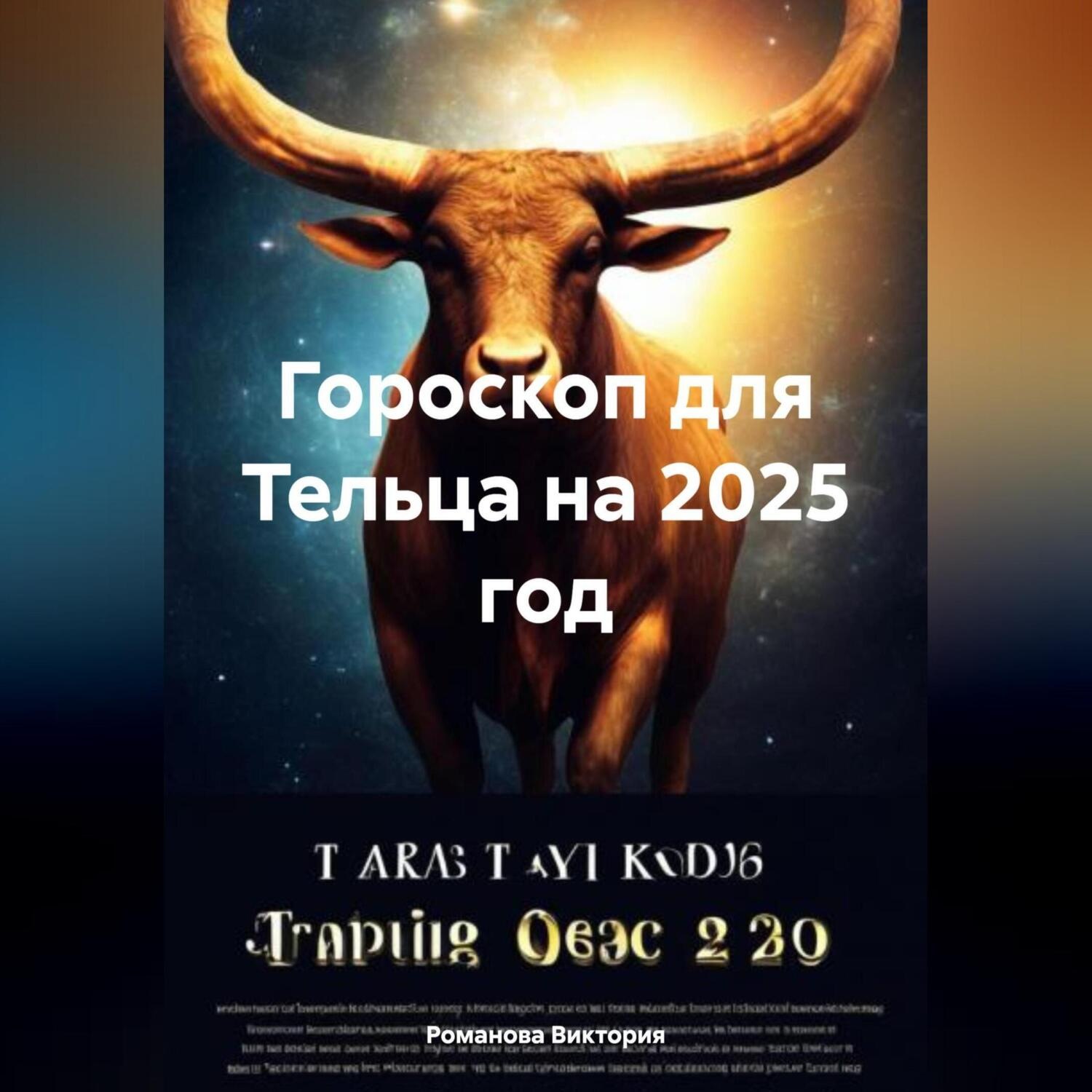Обложка книги «Гороскоп для Тельца на 2025 год»