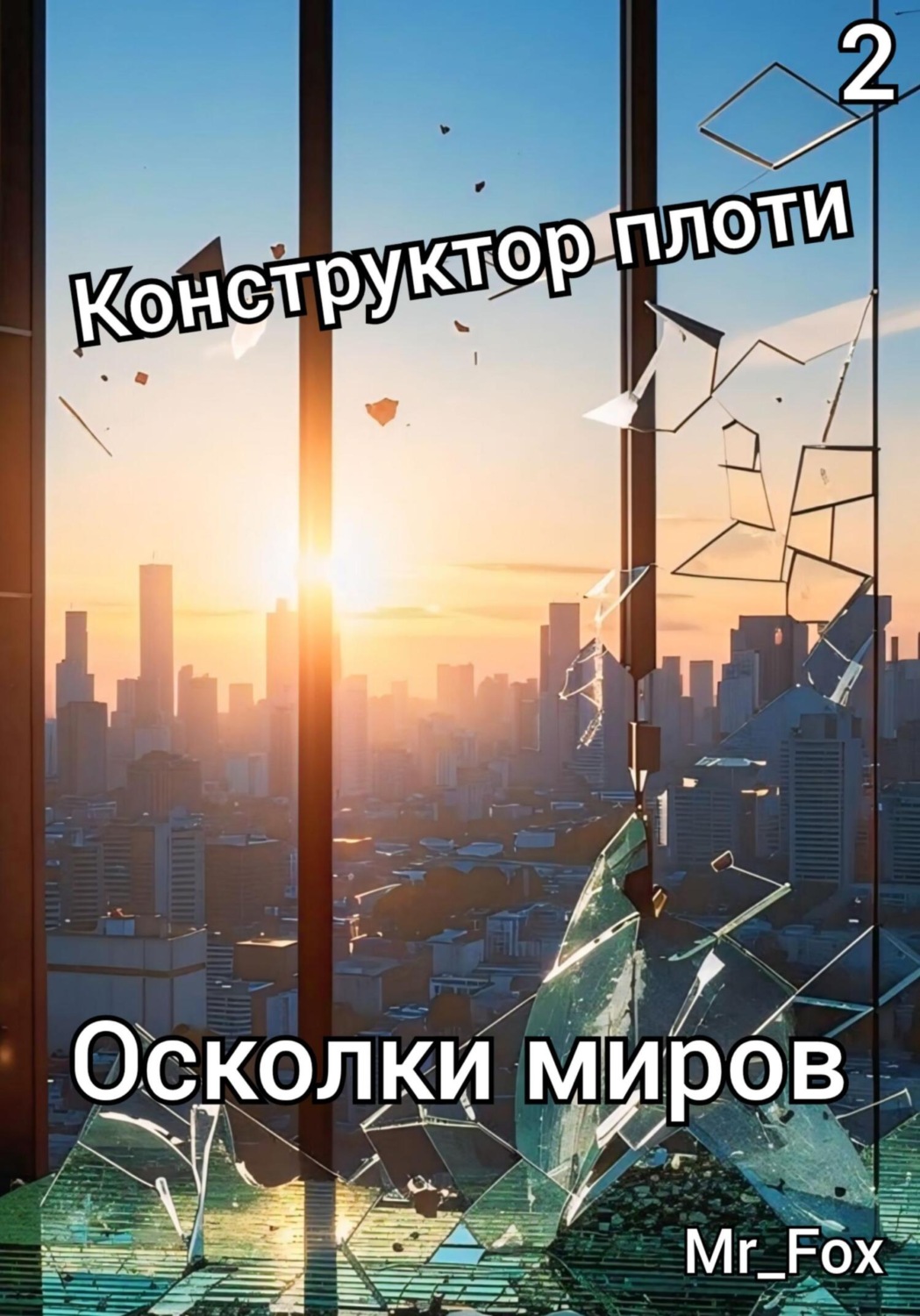 Обложка книги «Конструктор плоти 2. Осколки миров»