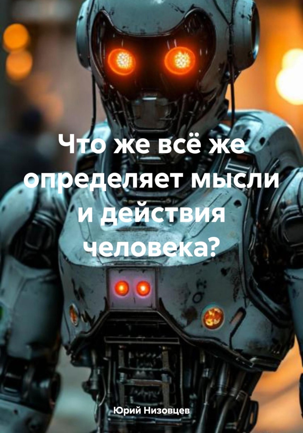 Обложка книги «Что же всё же определяет мысли и действия человека?»