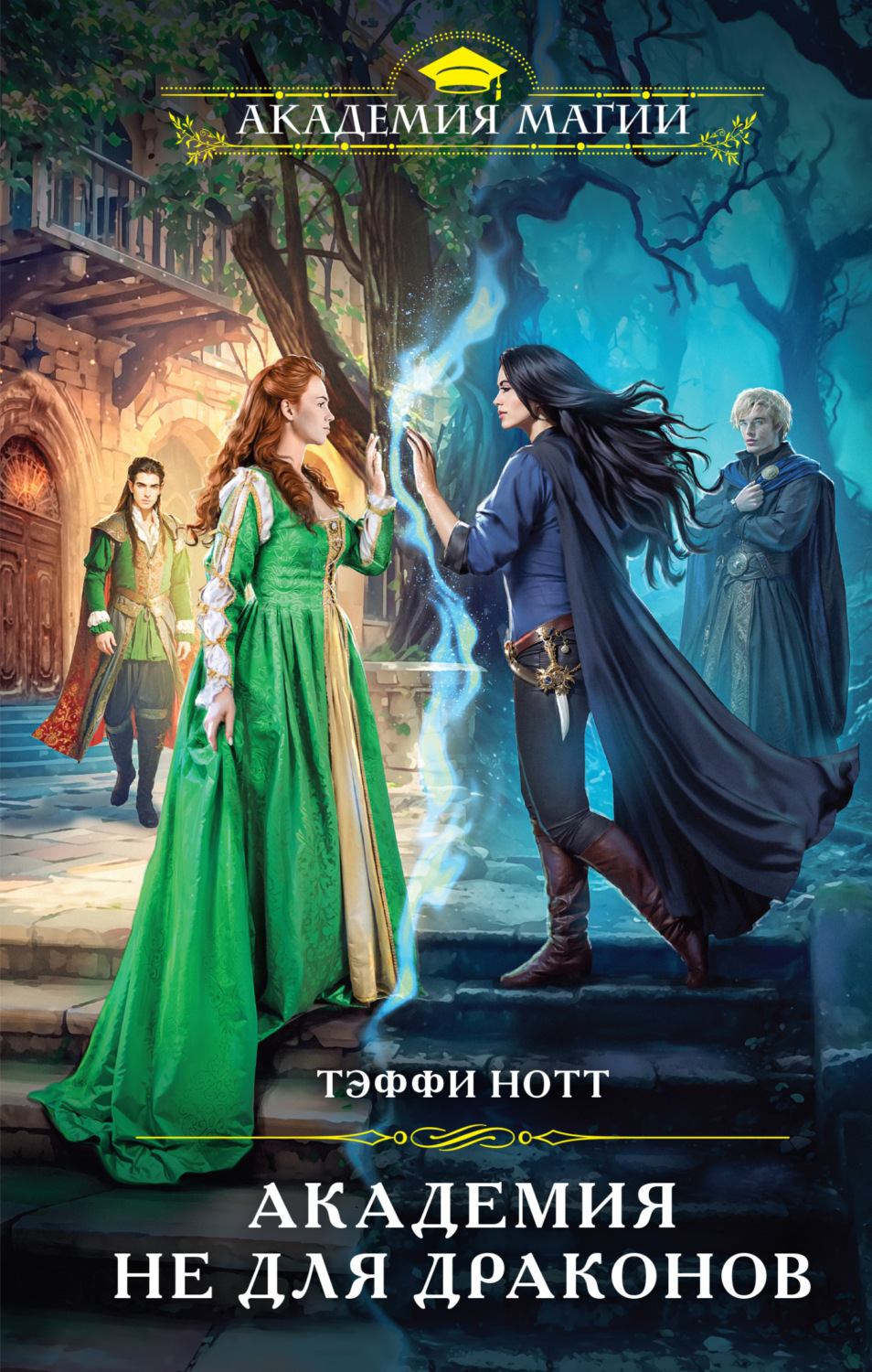 Обложка книги «Академия не для драконов»
