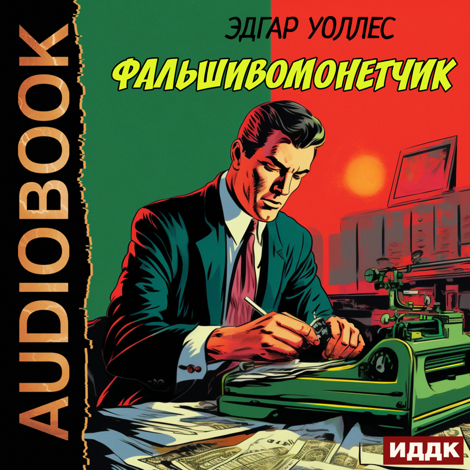 Обложка книги «Фальшивомонетчик»