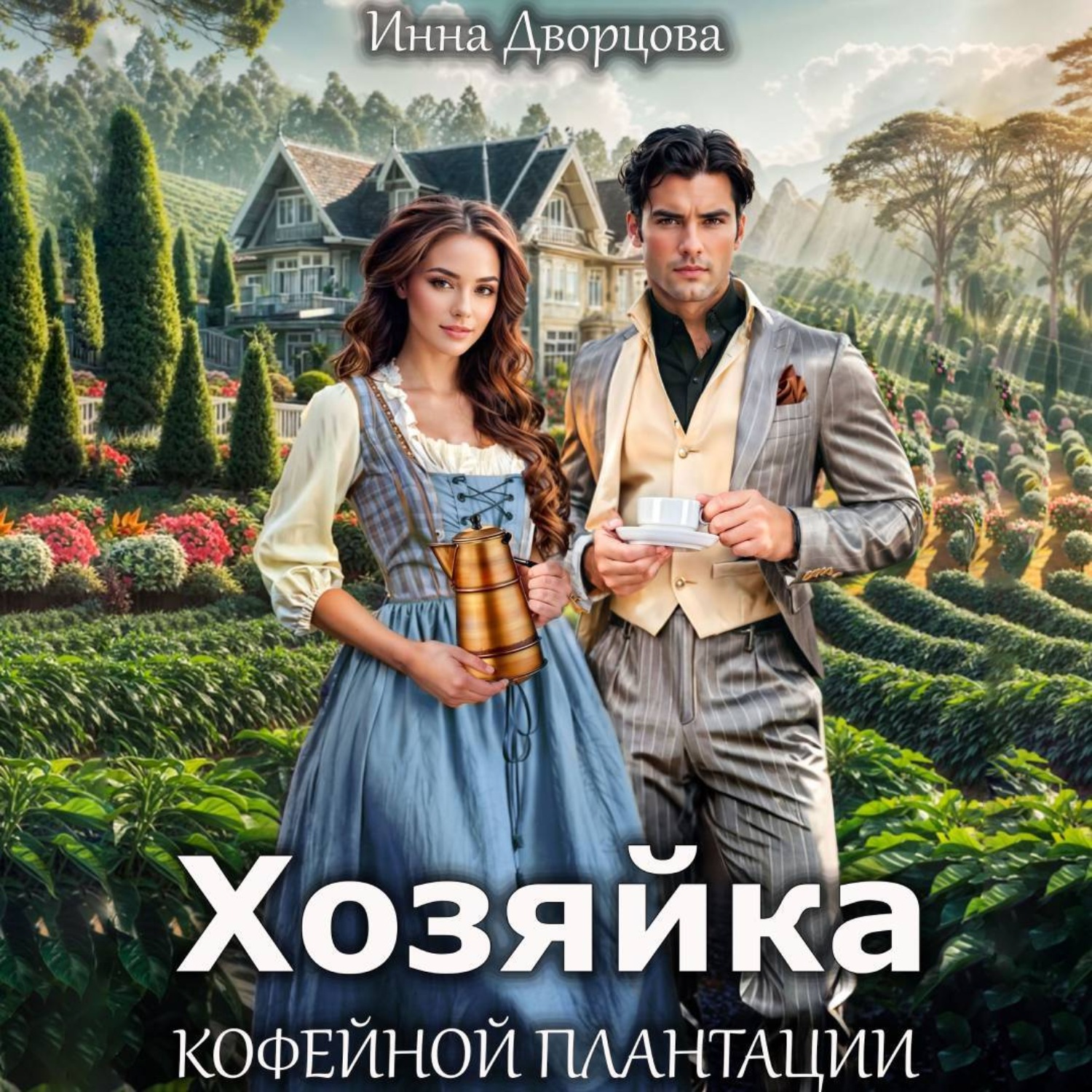 Обложка книги «Хозяйка кофейной плантации»
