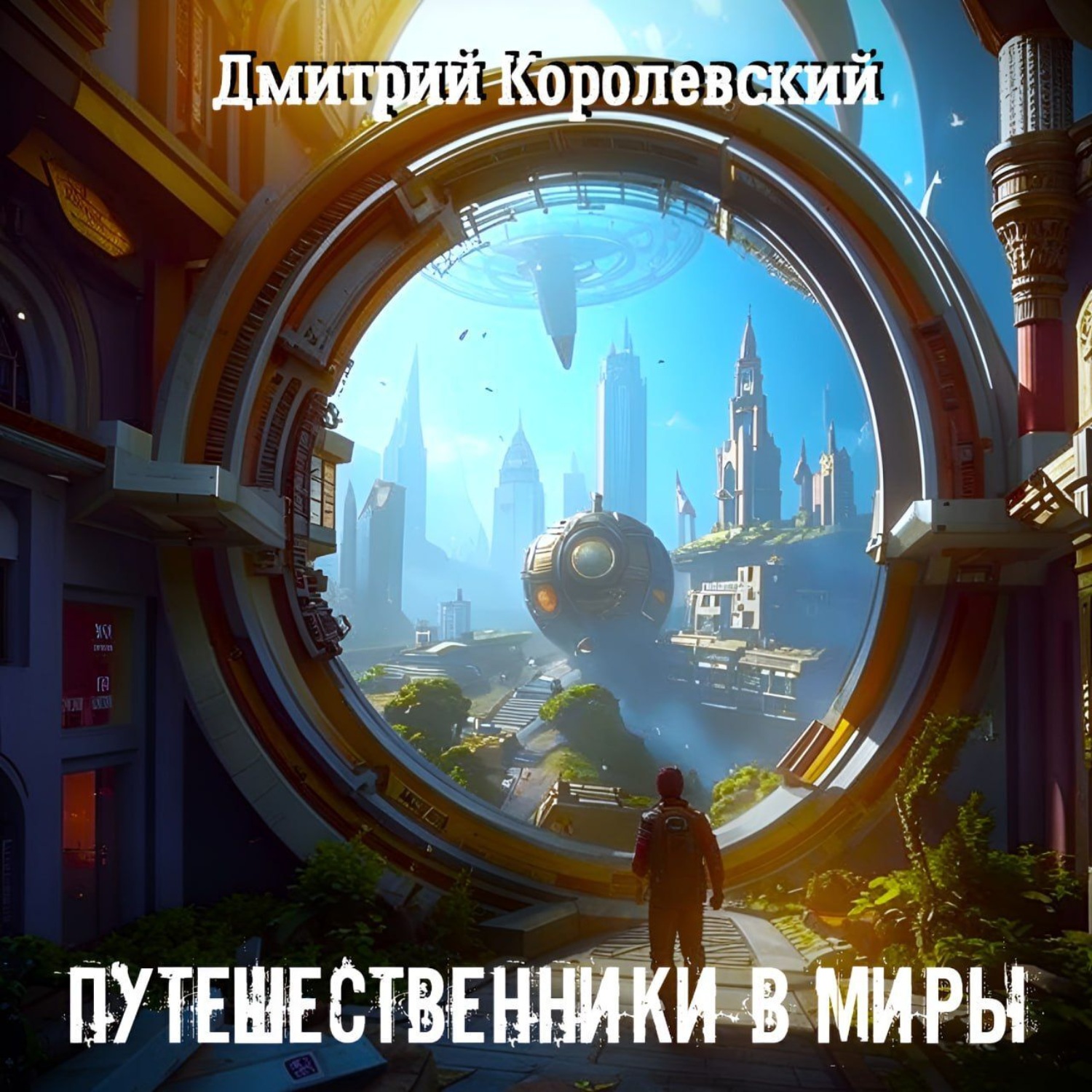 Обложка книги «Путешественники в миры. Повесть из четырёх рассказов»
