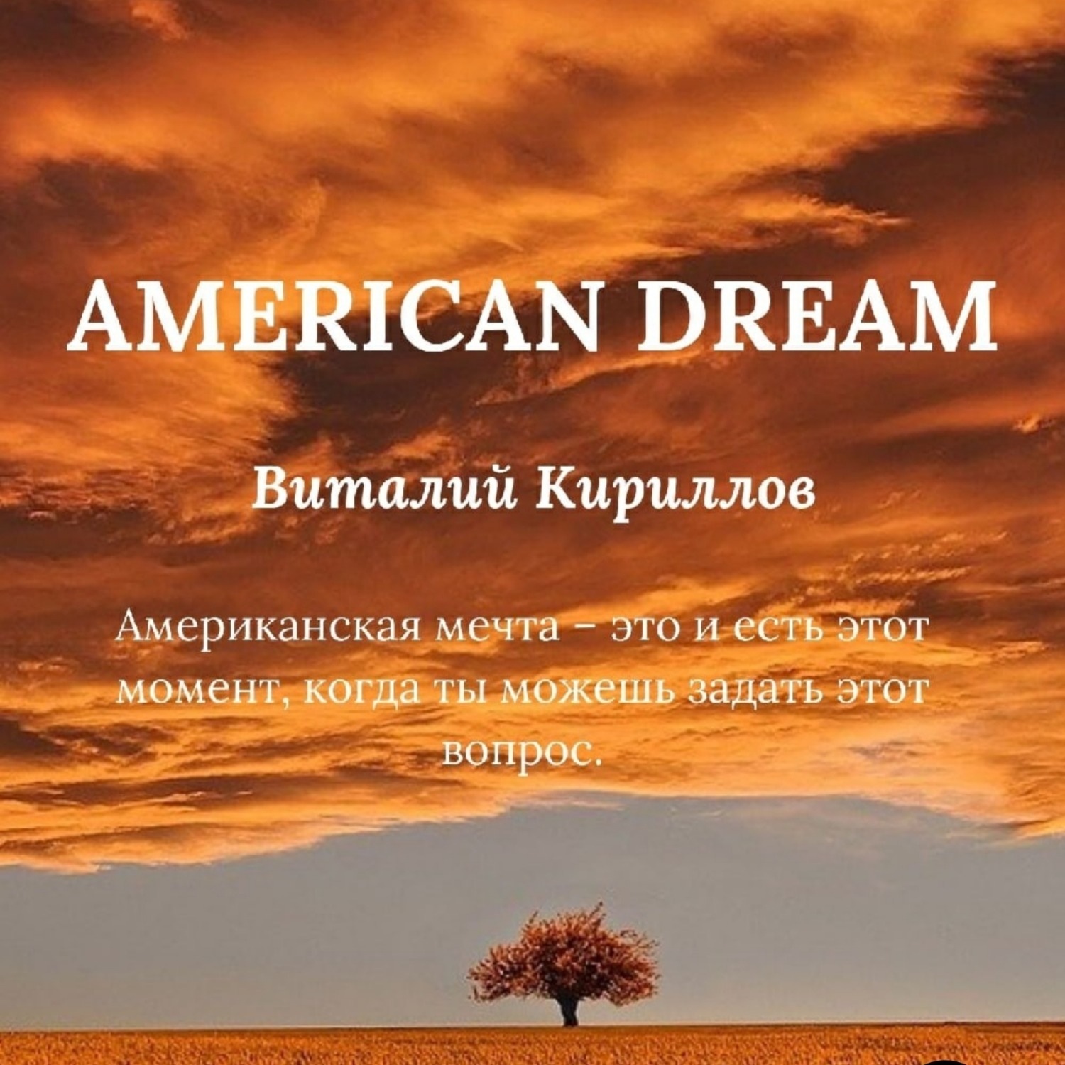 Обложка книги «American dream»