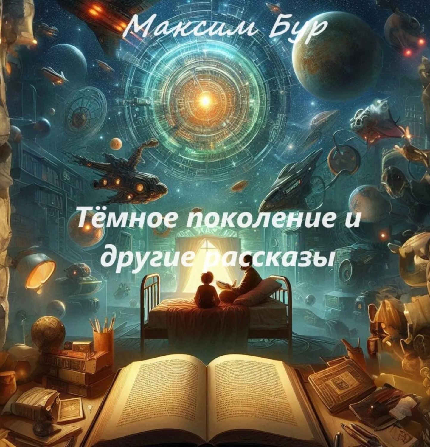 Обложка книги «Тёмное поколение и другие рассказы»