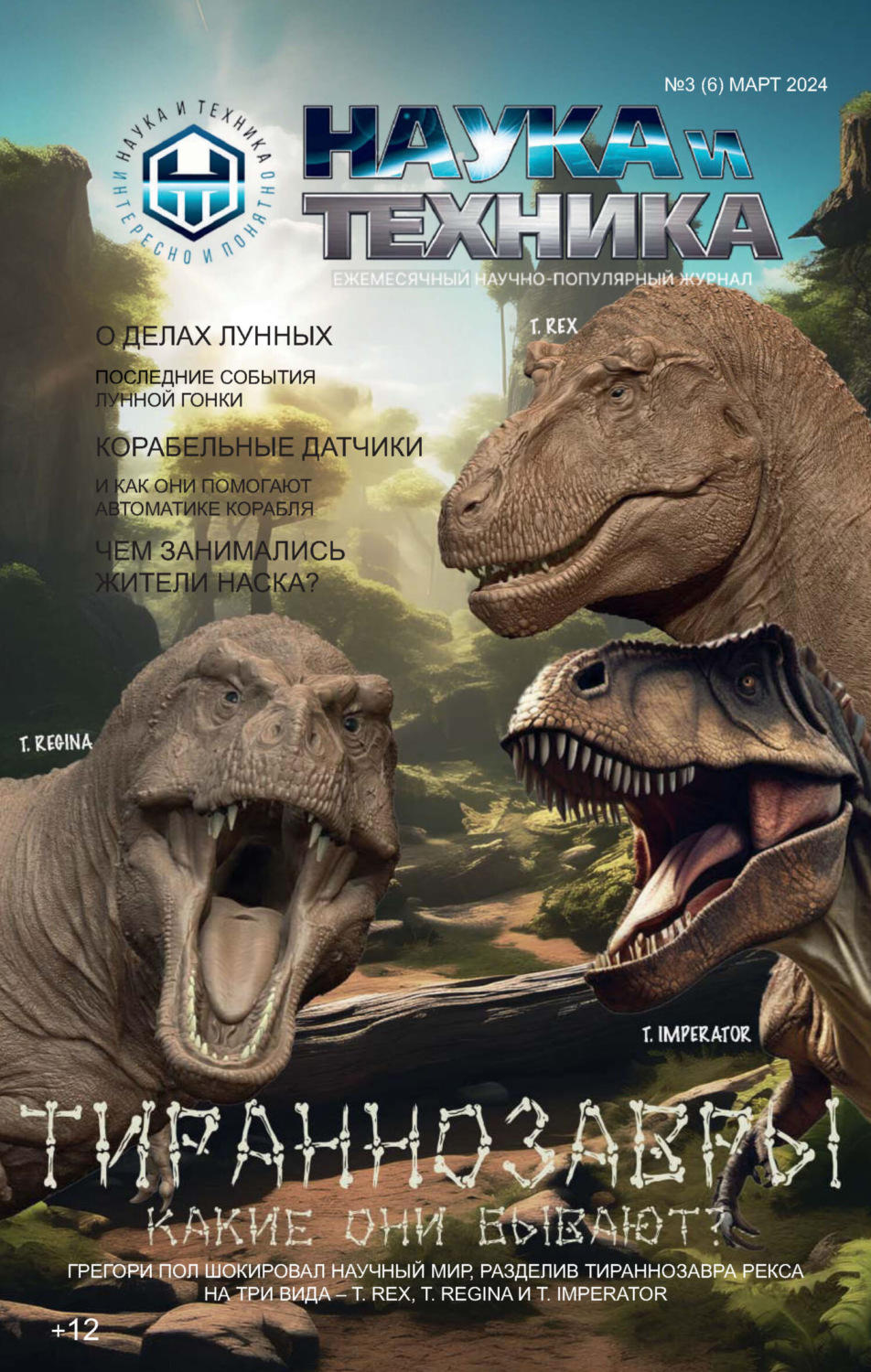 Обложка книги «Наука и техника №03/2024»