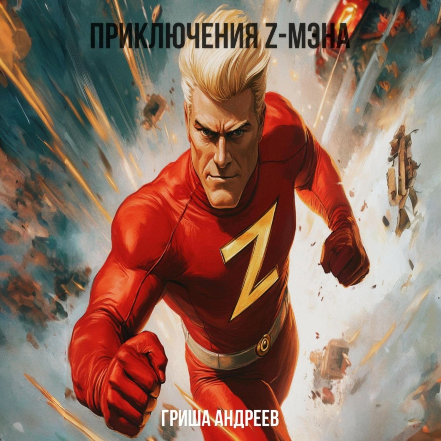 Обложка книги «Приключения Z-мэна»