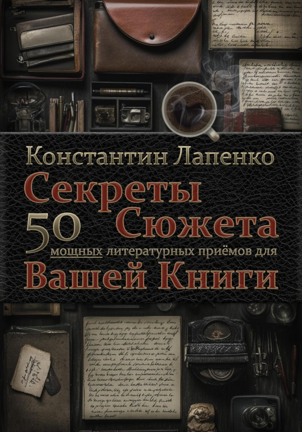 Обложка книги «Секреты Сюжета: 50 мощных литературных приемов для Вашей книги»