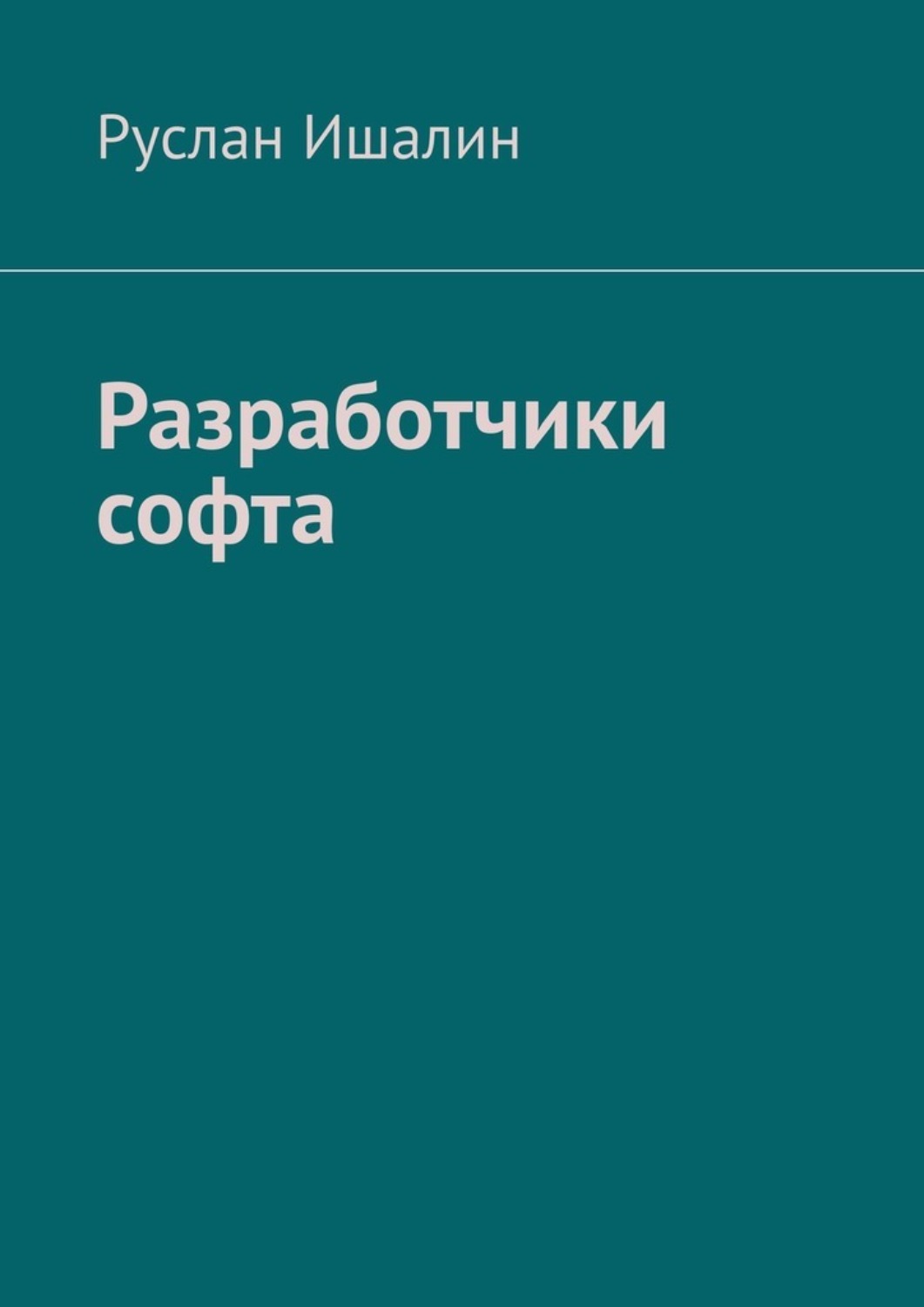 Обложка книги «Разработчики софта»