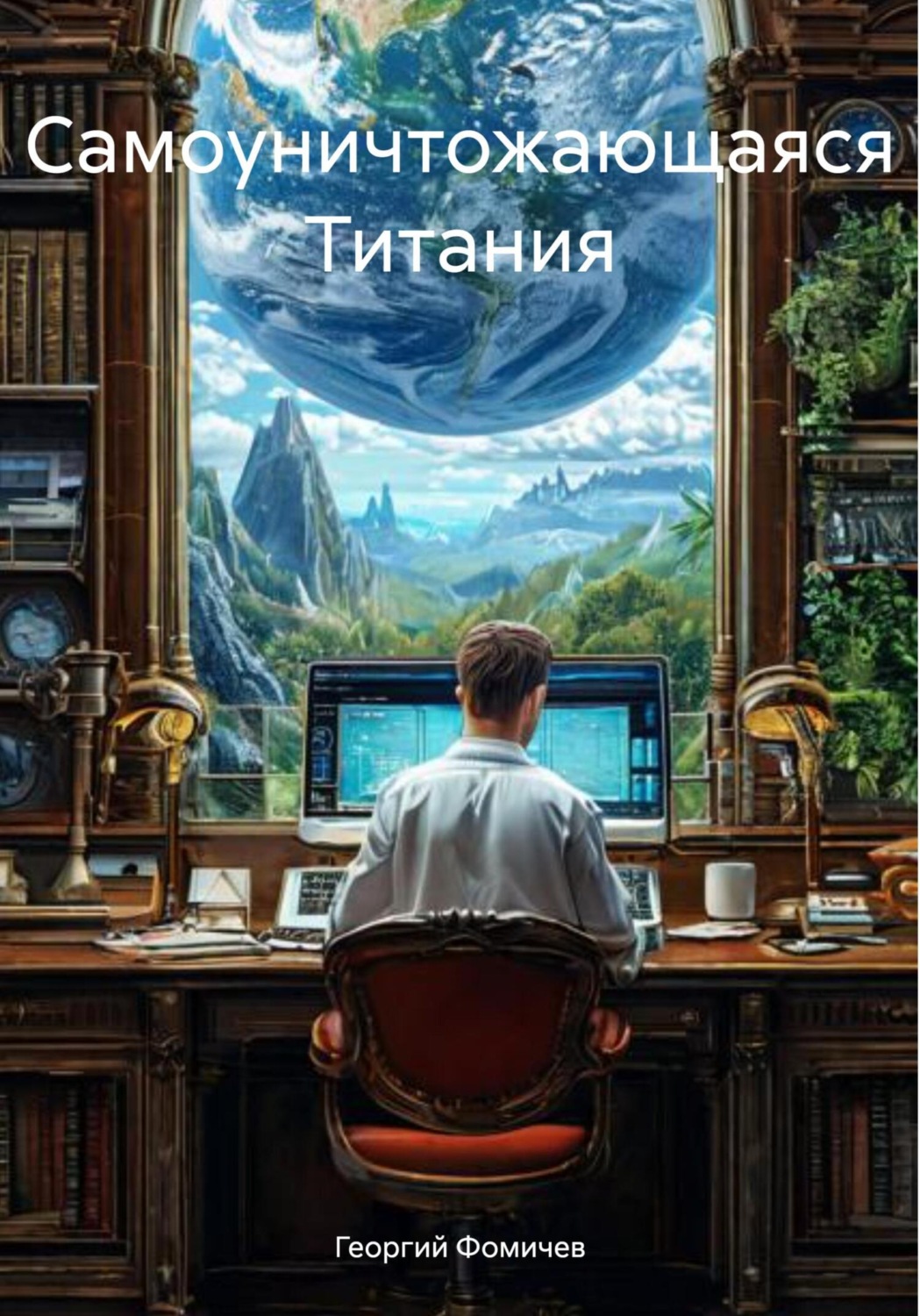Обложка книги «Самоуничтожающаяся Титания»