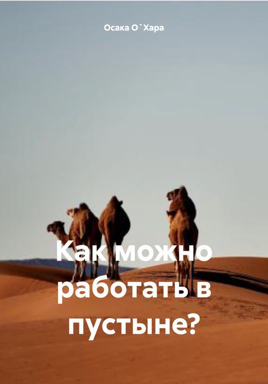 Обложка книги «Как можно работать в пустыне?»