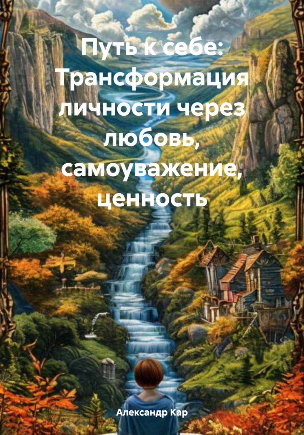 Обложка книги «Путь к себе: Трансформация личности через любовь, самоуважение, ценность»