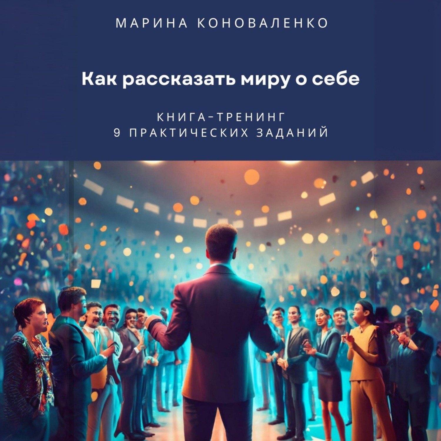 Обложка книги «Как рассказать миру о себе. Книга-тренинг»