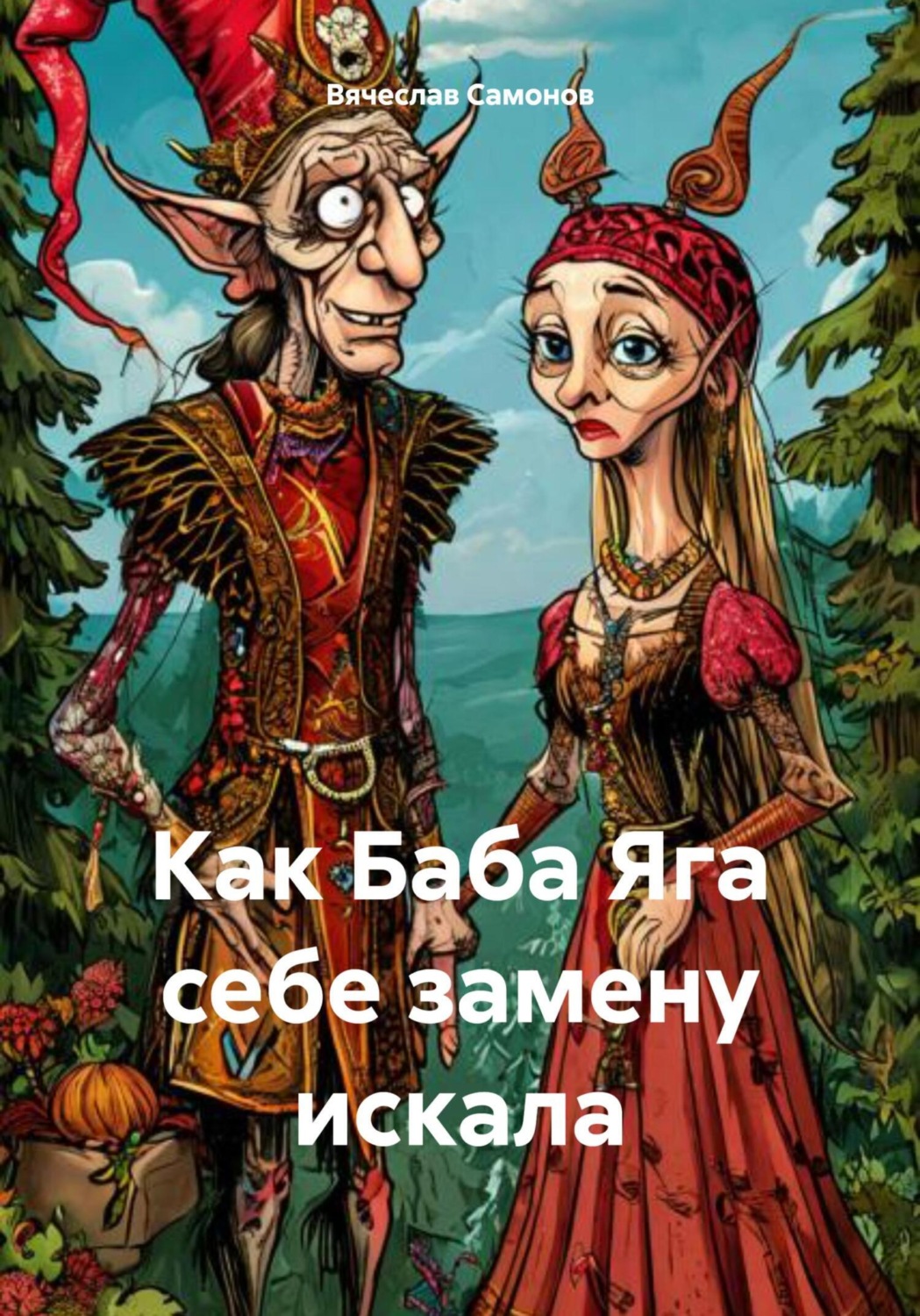 Обложка книги «Как Баба Яга себе замену искала»