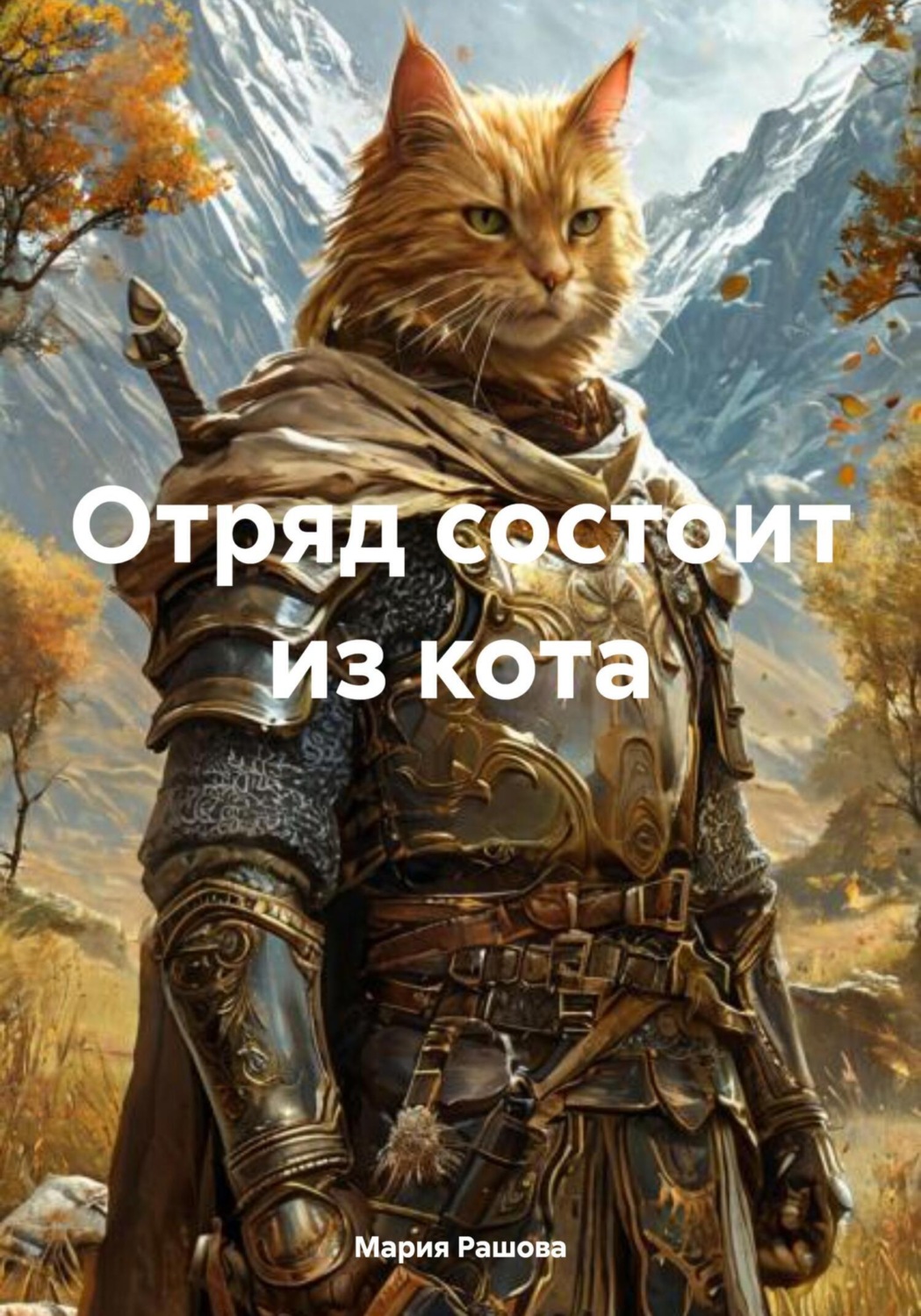 Обложка книги «Отряд состоит из кота»