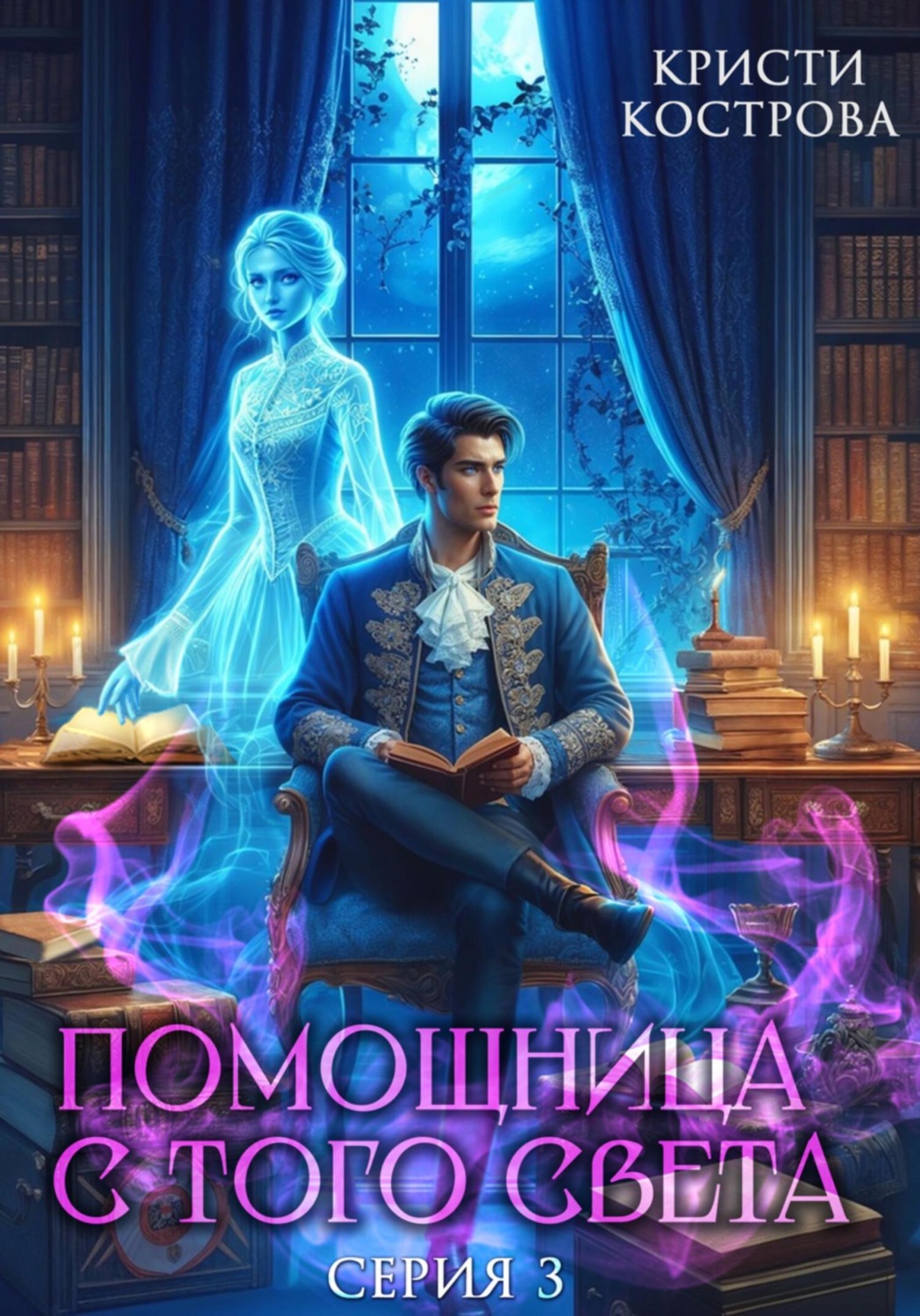 Обложка книги «Помощница с того света 3. След из хлебных крошек»
