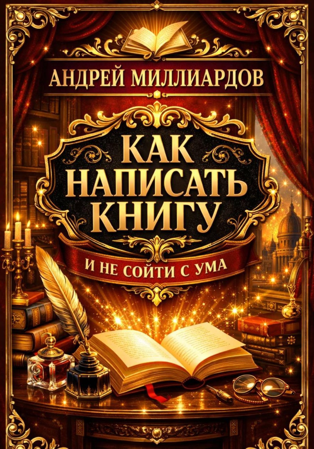 Обложка книги «Как написать книгу и не сойти с ума»