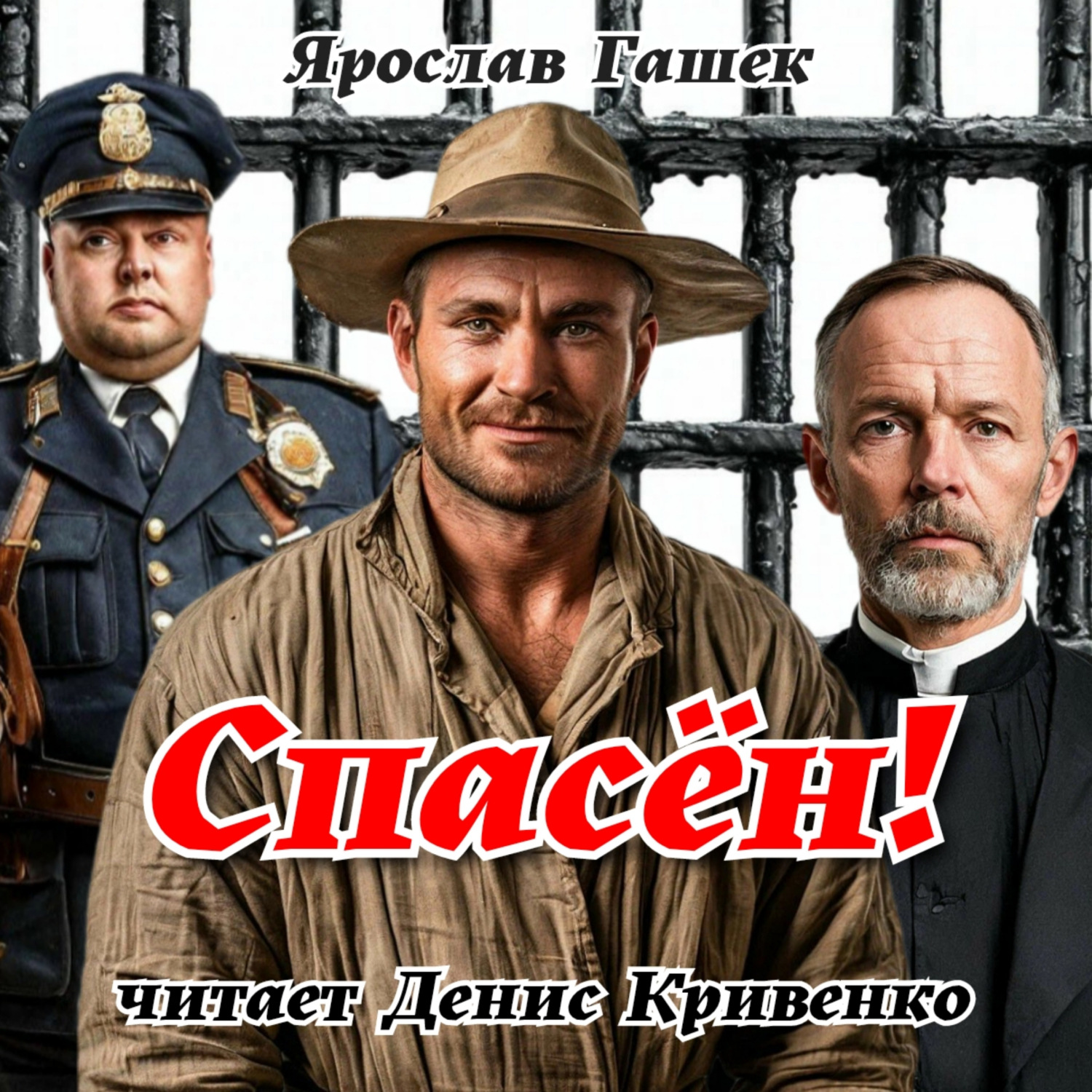 Обложка книги «Спасён!»