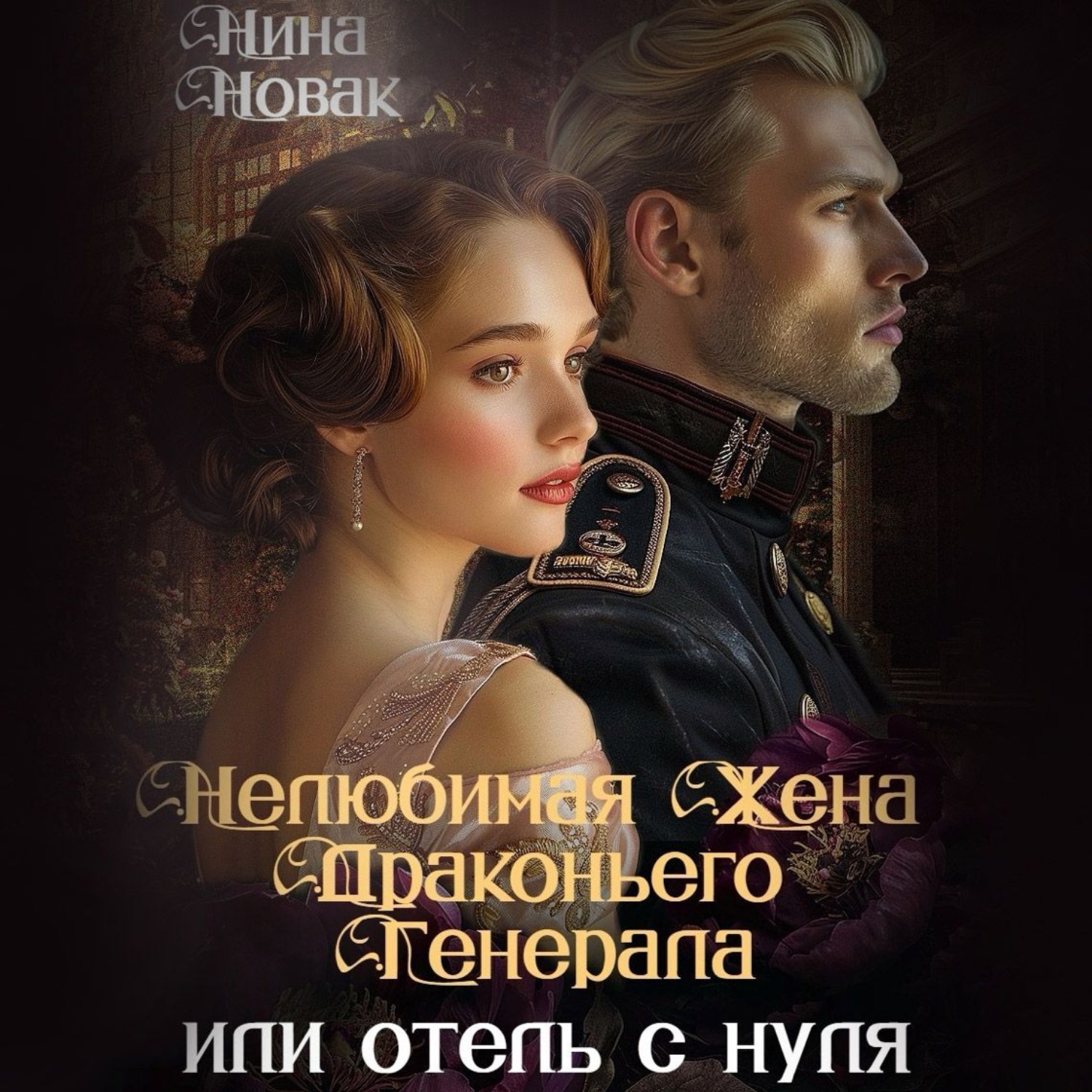Обложка книги «Нелюбимая жена драконьего генерала. Отель с нуля»