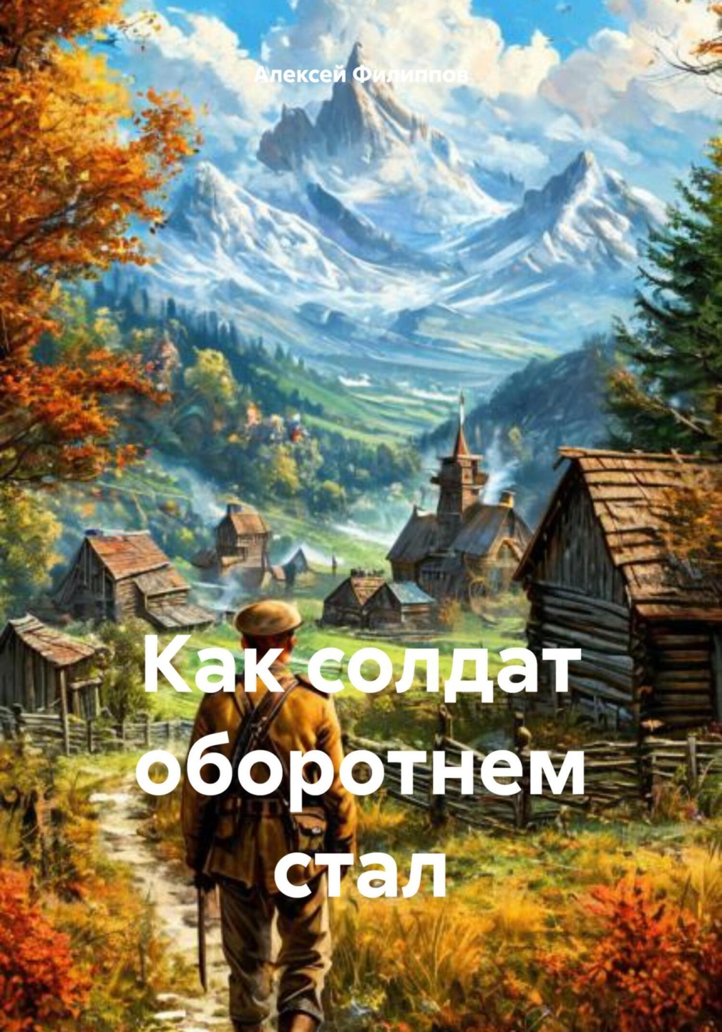 Обложка книги «Как солдат оборотнем стал»