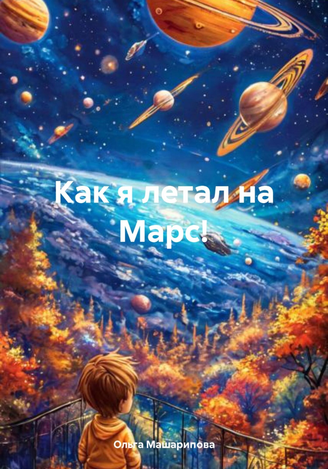 Обложка книги «Как я летал на Марс!»