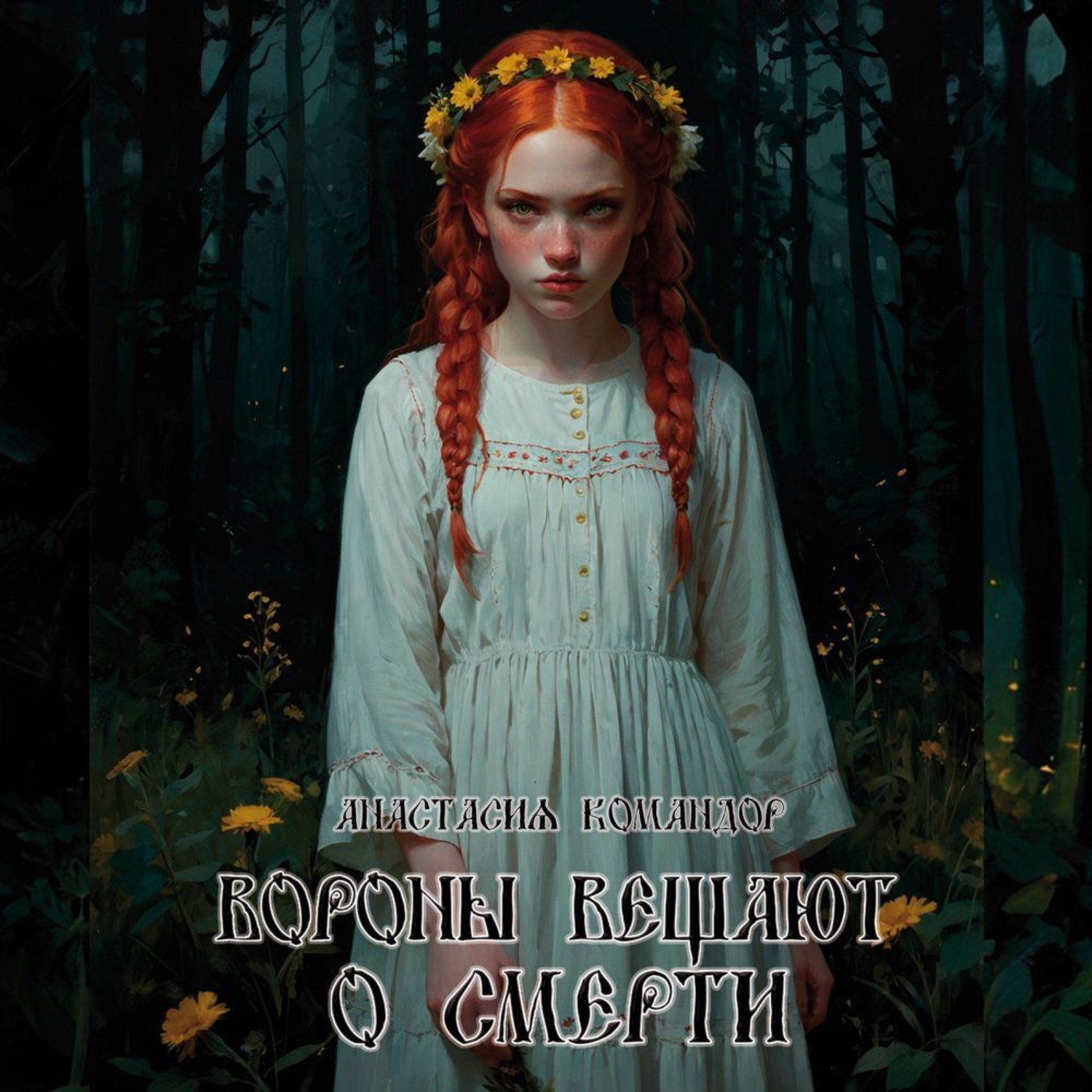 Обложка книги «Вороны вещают о смерти»