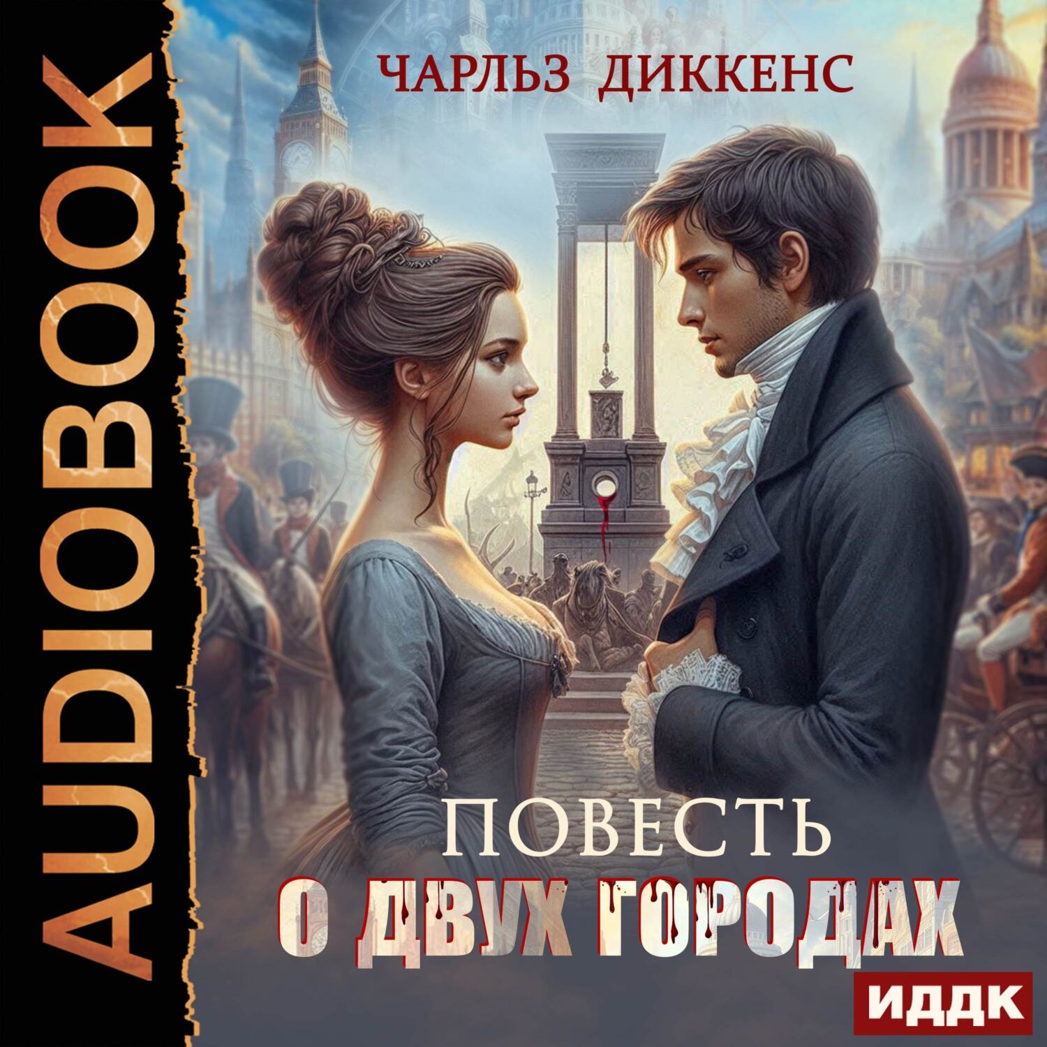 Обложка книги «Повесть о двух городах»