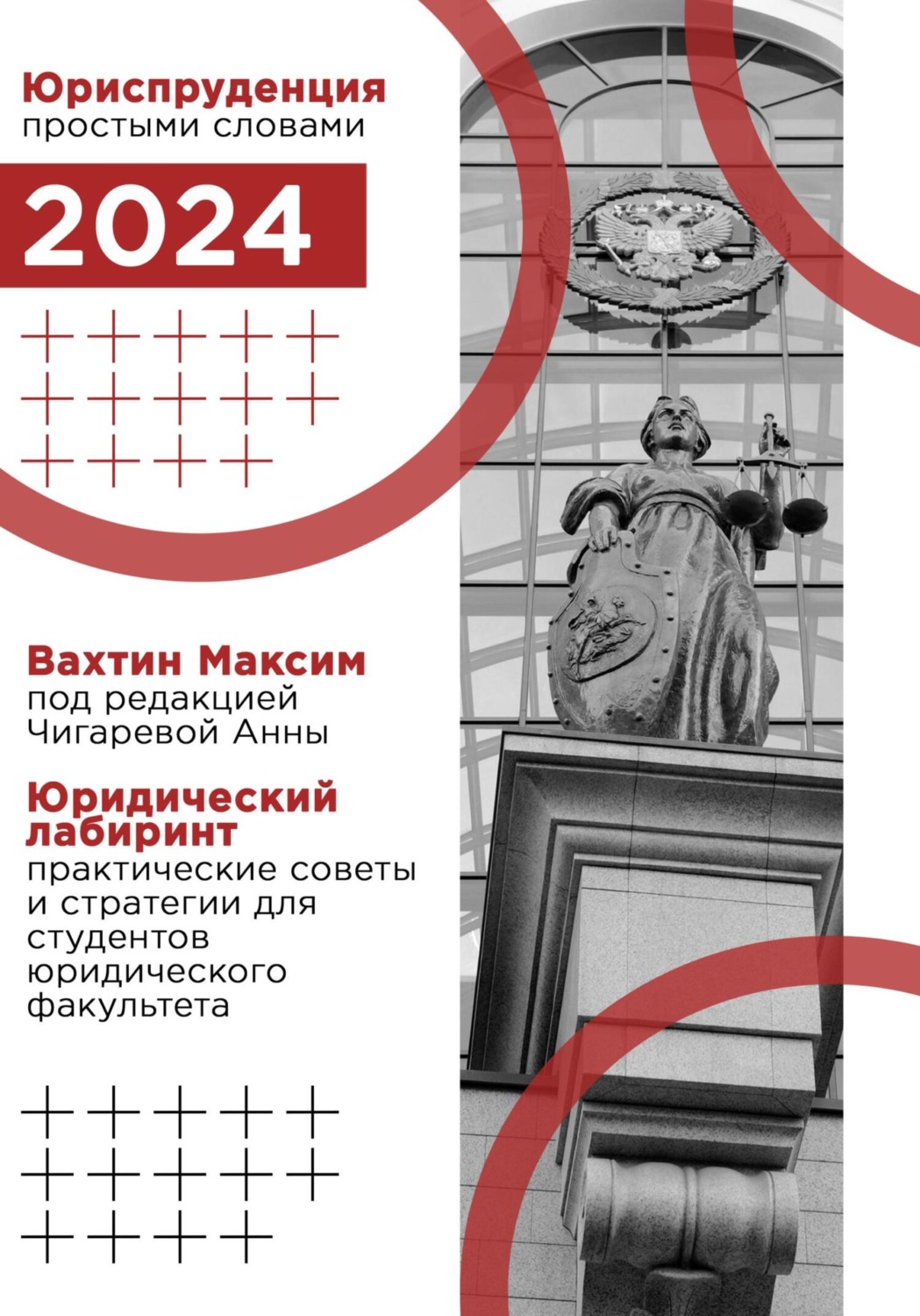 Обложка книги «Юридический лабиринт: практические советы и стратегии для студентов юридического факультета (под редакцией Чигаревой Анны)»