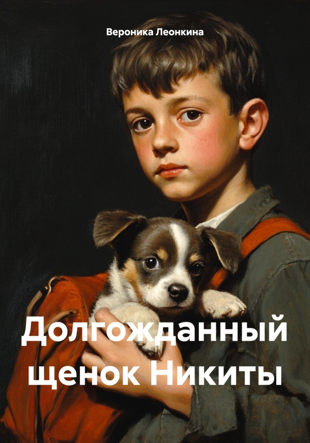 Обложка книги «Долгожданный щенок Никиты»