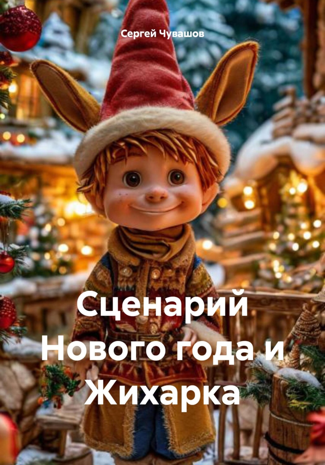Обложка книги «Сценарий Нового года и Жихарка»