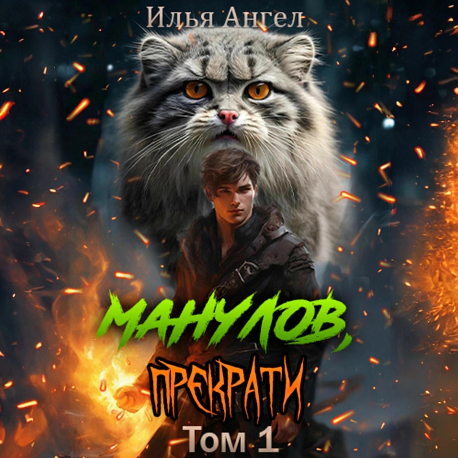 Обложка книги «Манулов, прекрати!»