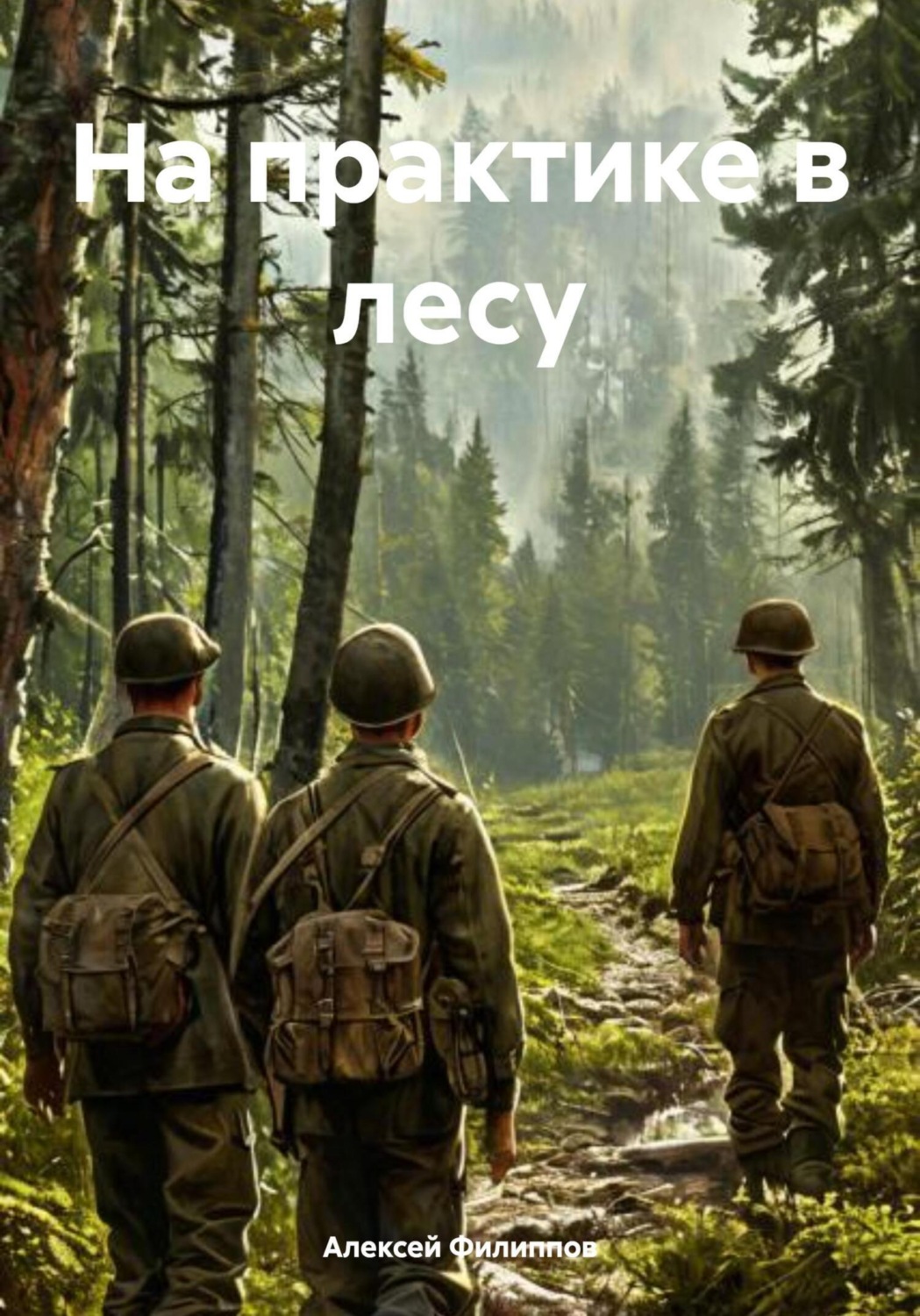 Обложка книги «На практике в лесу»