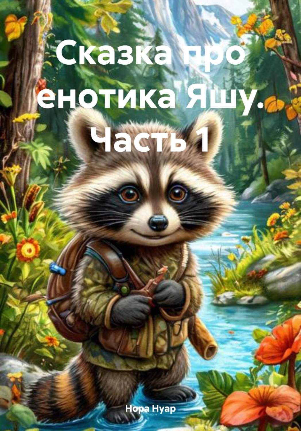 Обложка книги «Сказка про енотика Яшу. Часть 1»