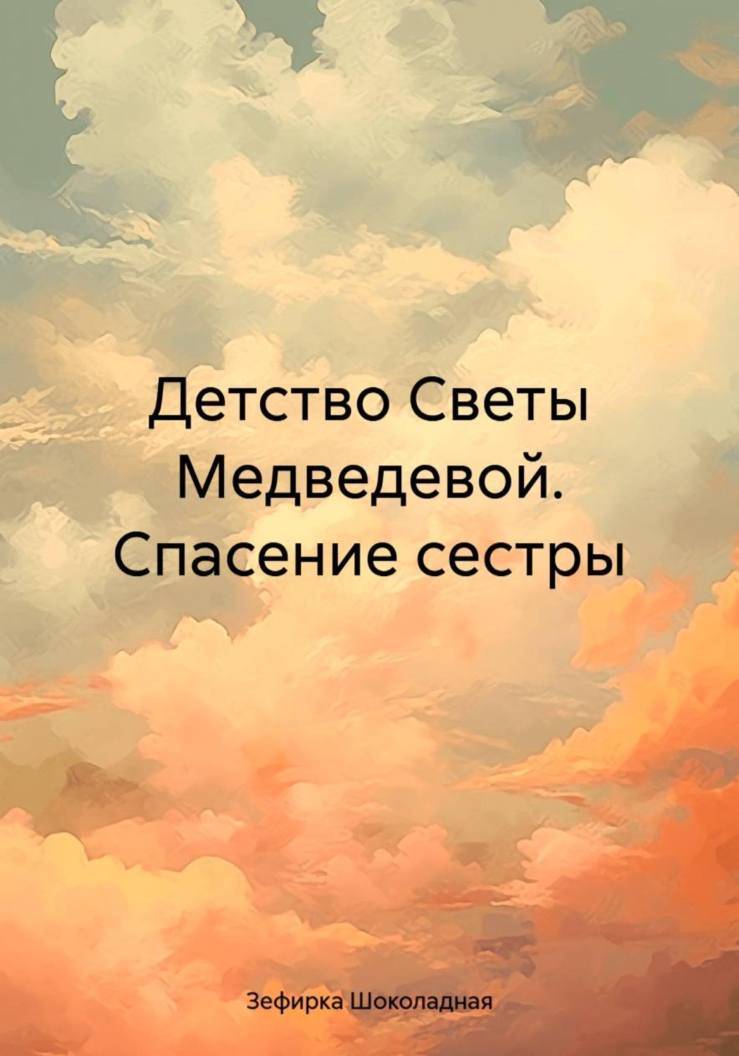 Обложка книги «Детство Светы Медведевой. Спасение сестры»