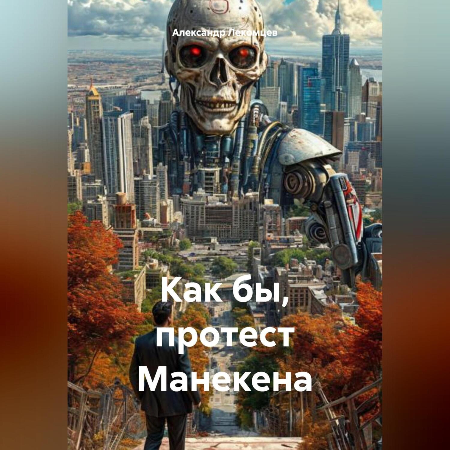 Обложка книги «Как бы, протест Манекена»
