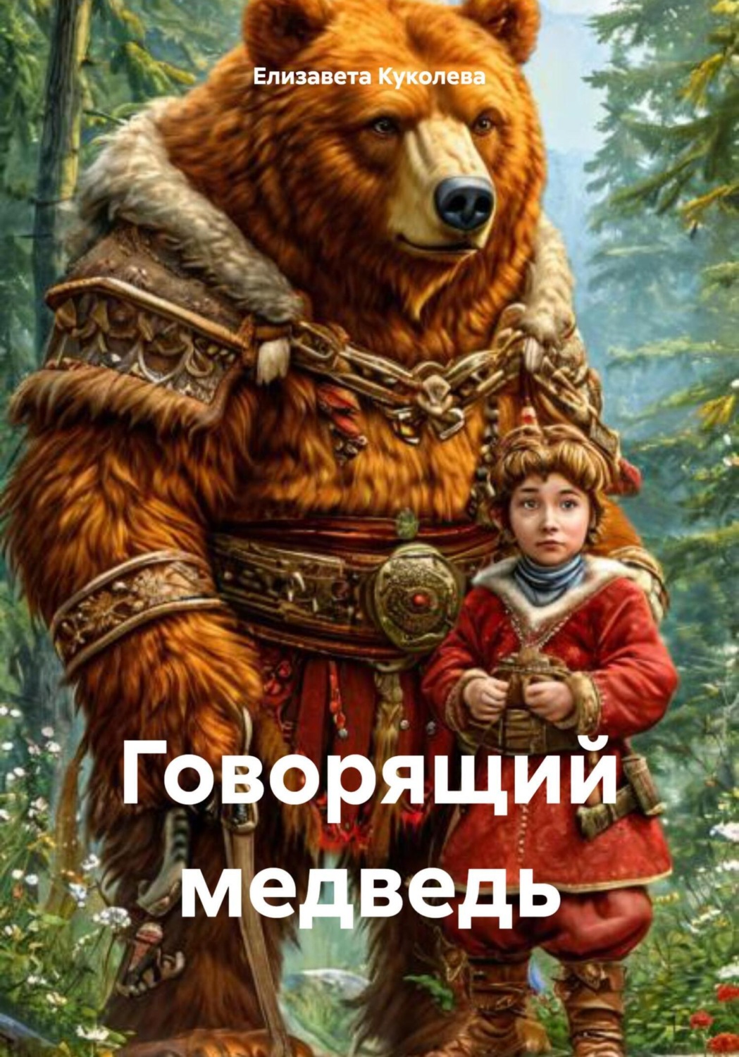 Обложка книги «Говорящий медведь»