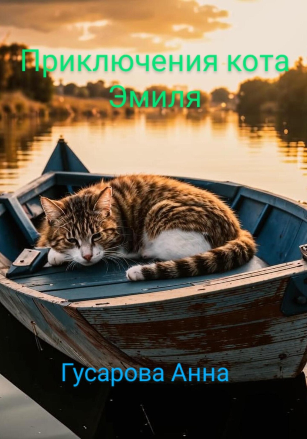 Обложка книги «Приключения кота Эмиля»