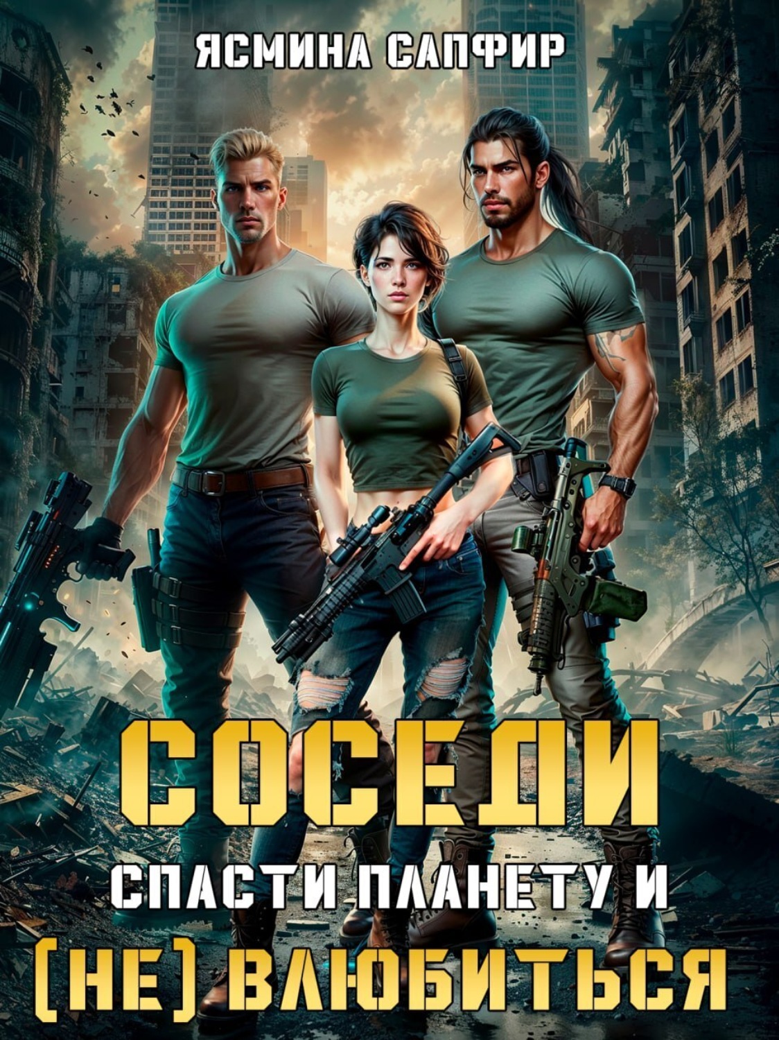 Обложка книги «Соседи. Спасти планету и (не) влюбиться»