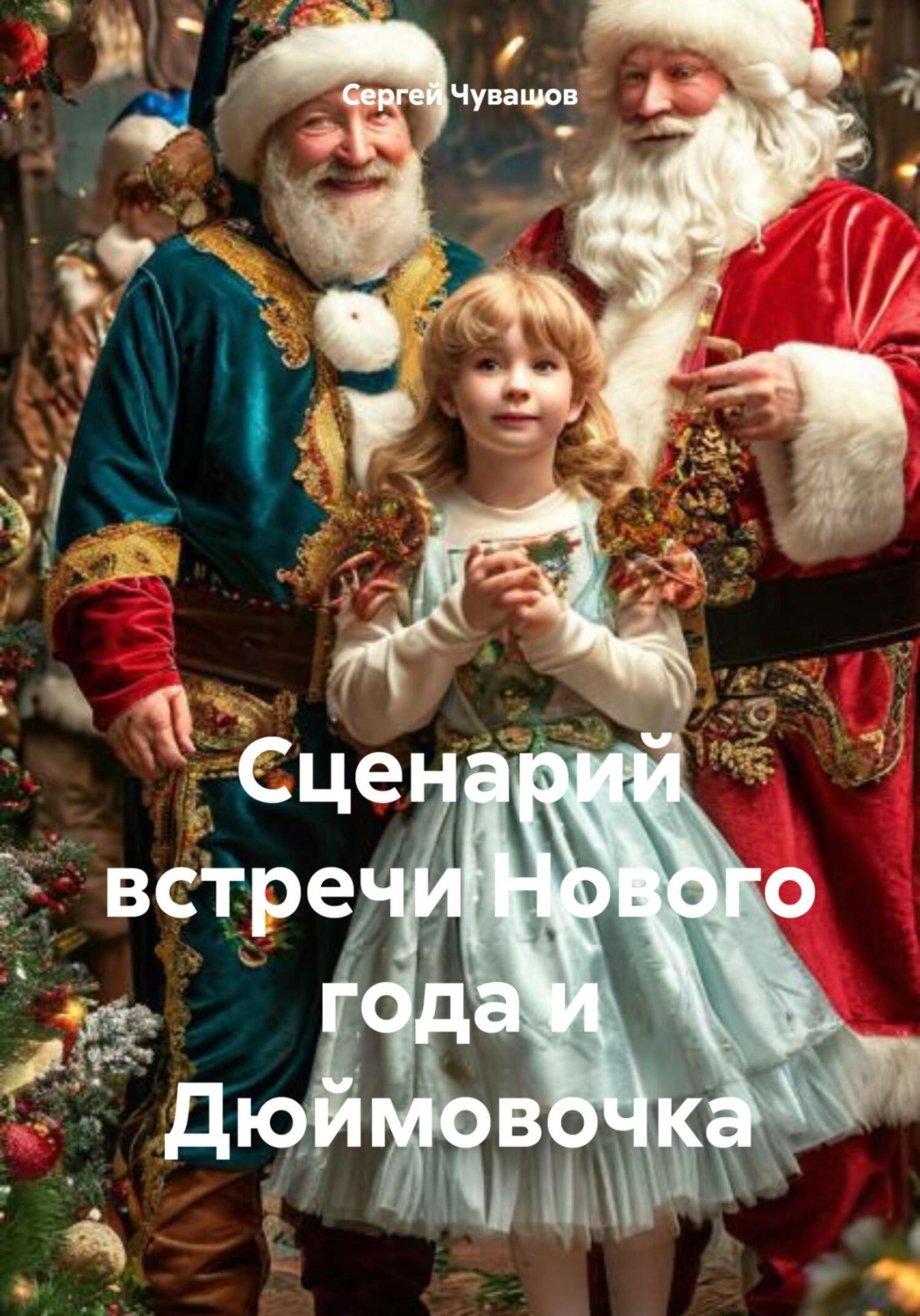 Обложка книги «Сценарий встречи Нового года и Дюймовочка»