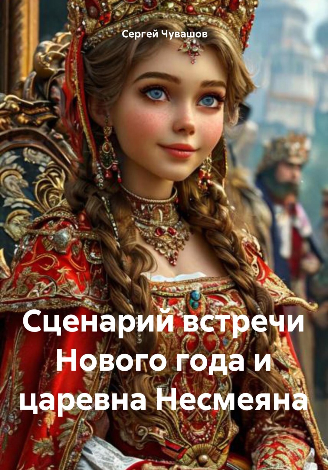Обложка книги «Сценарий встречи Нового года и царевна Несмеяна»