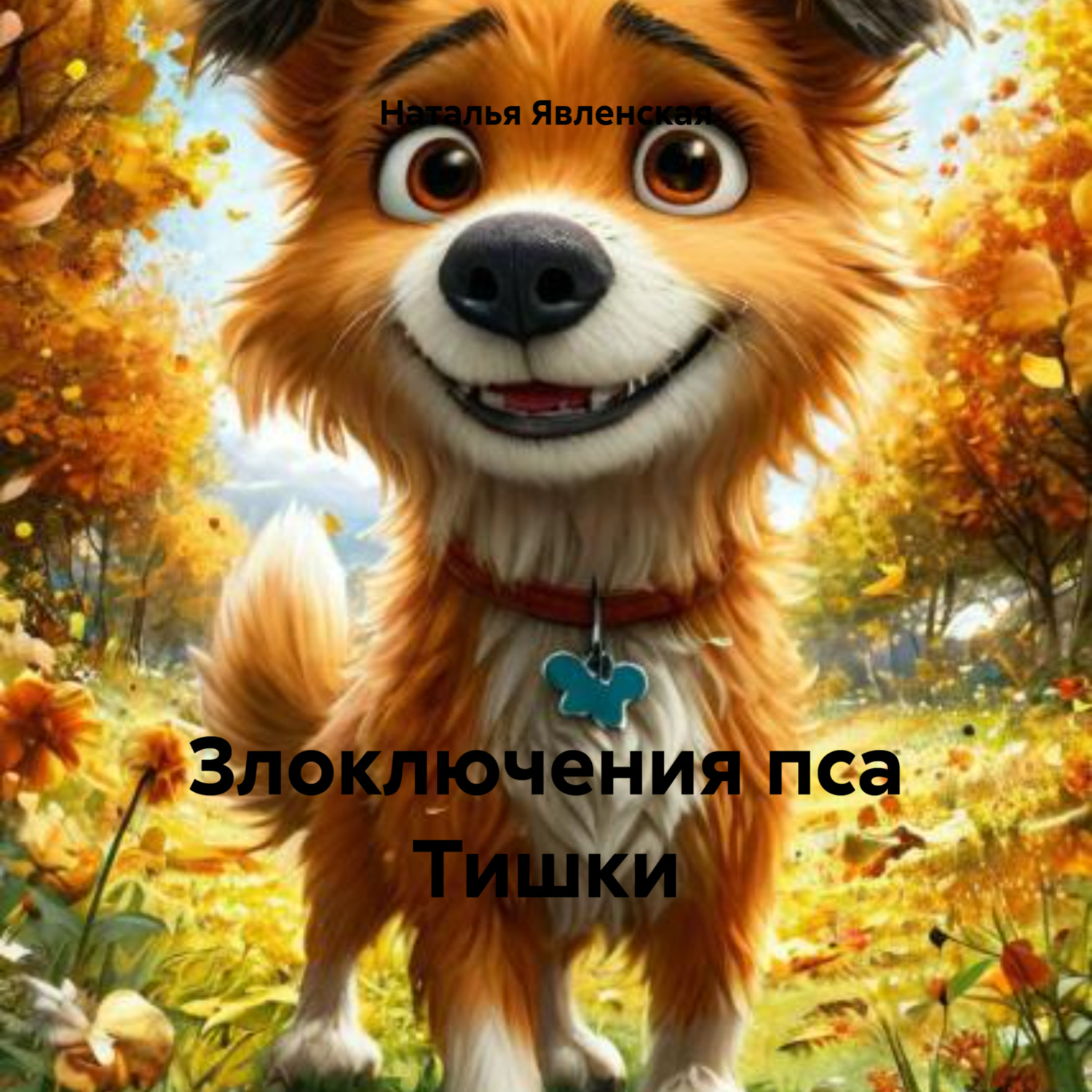 Обложка книги «Злоключения пса Тишки»