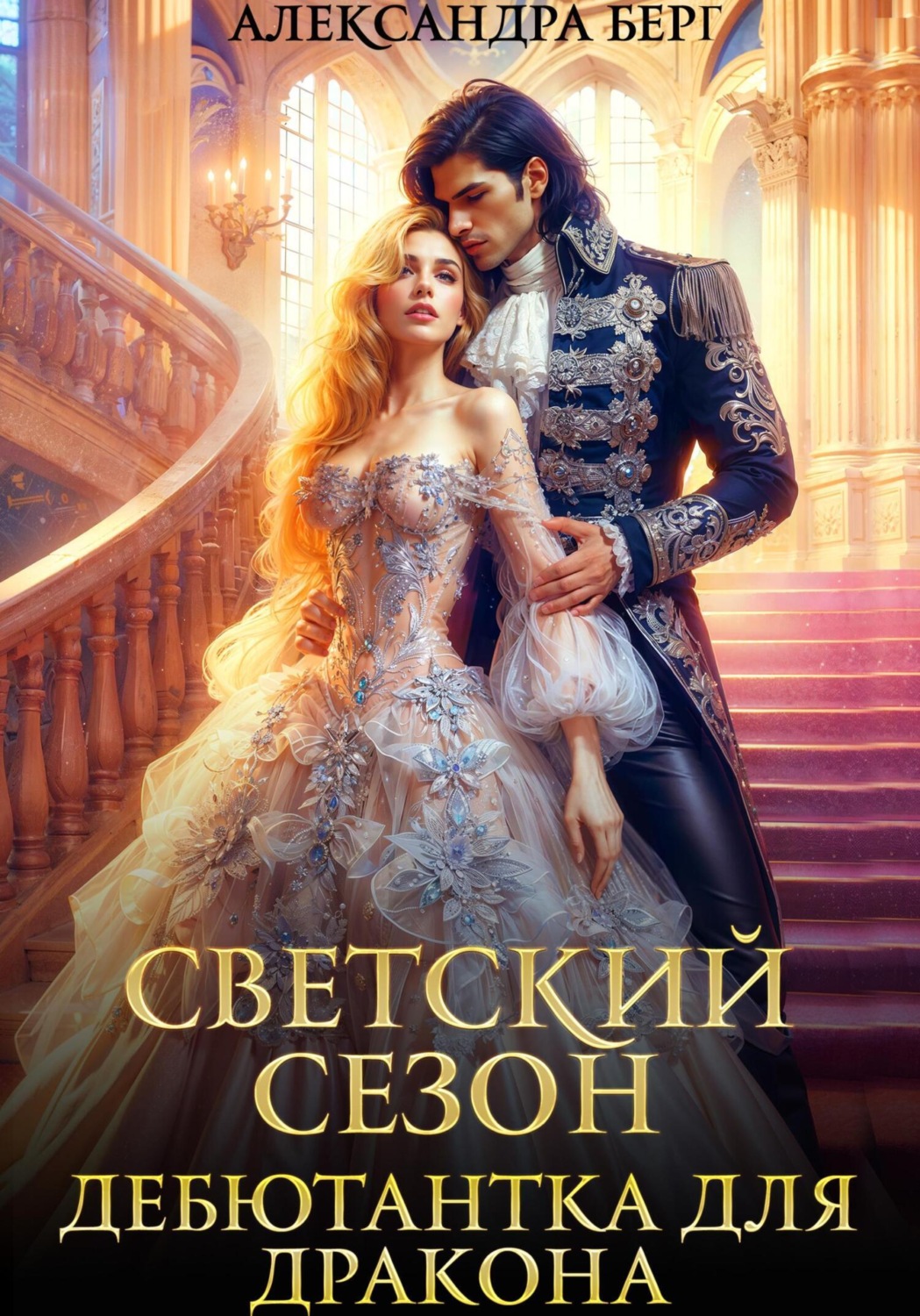 Обложка книги «Светский сезон. Дебютантка для Дракона»