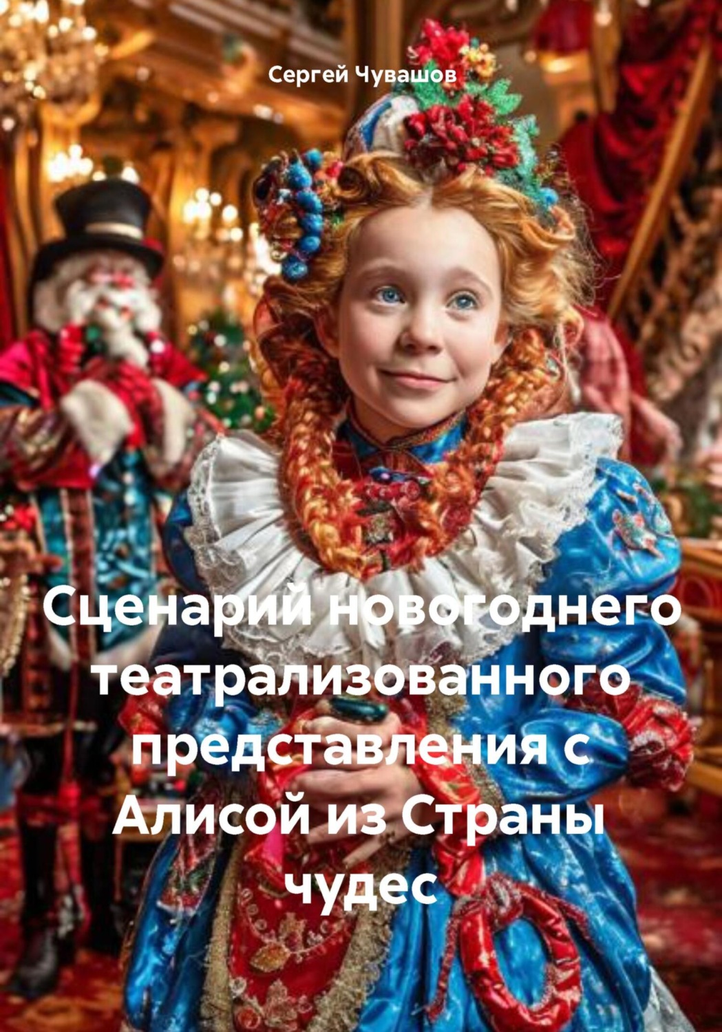 Обложка книги «Сценарий новогоднего театрализованного представления с Алисой из Страны чудес»