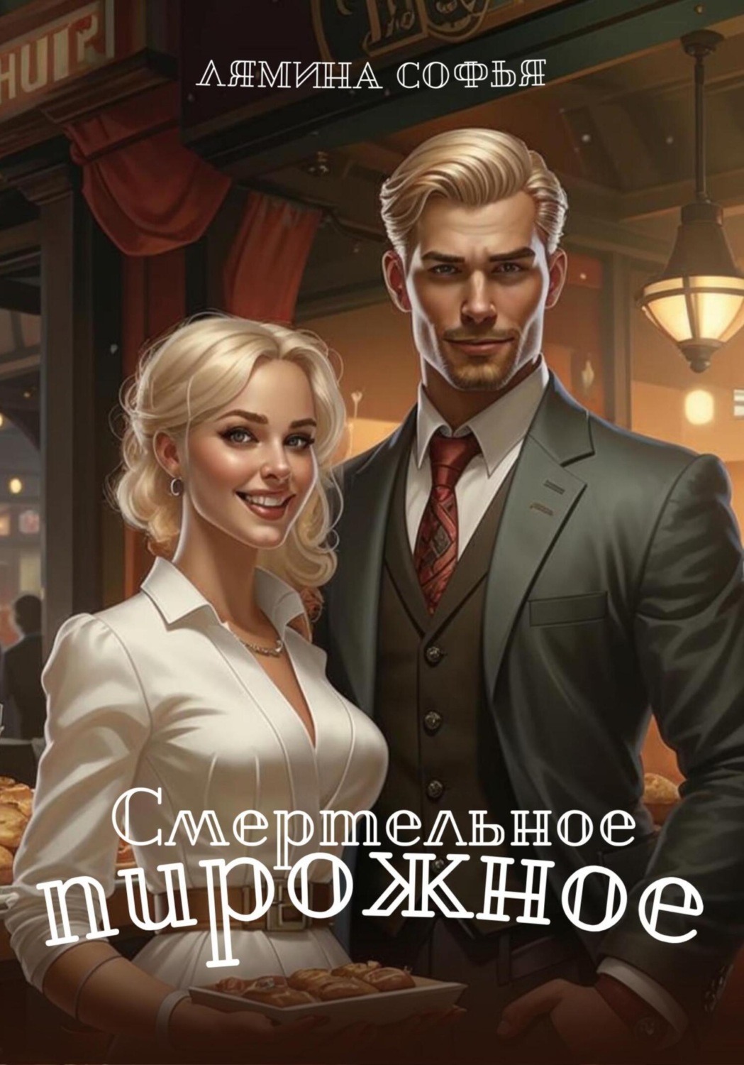 Обложка книги «Смертельное пирожное»