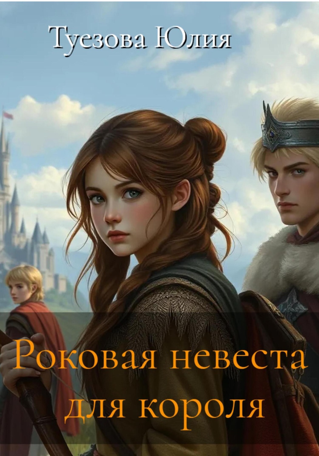 Обложка книги «Роковая невеста для короля»