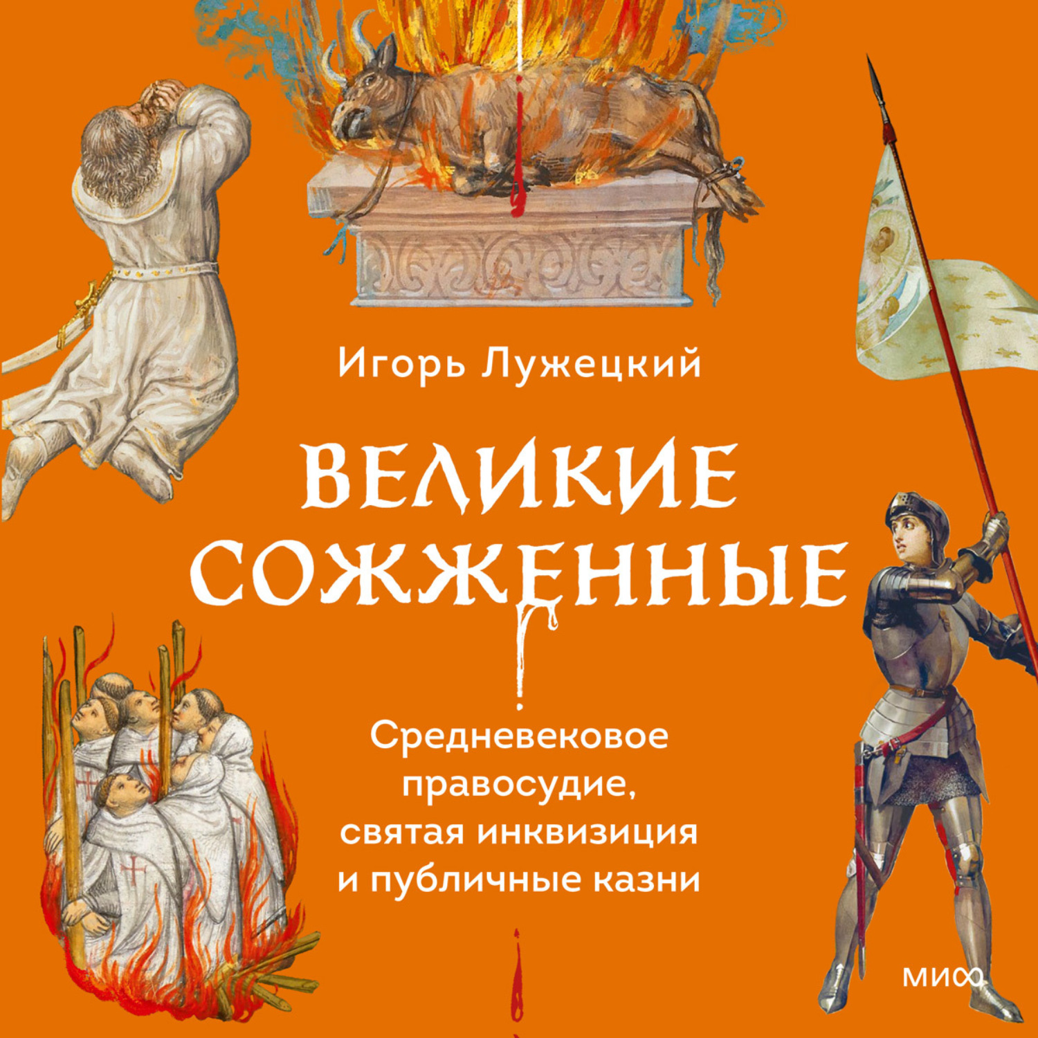 Обложка книги «Великие сожженные. Средневековое правосудие, святая инквизиция и публичные казни»