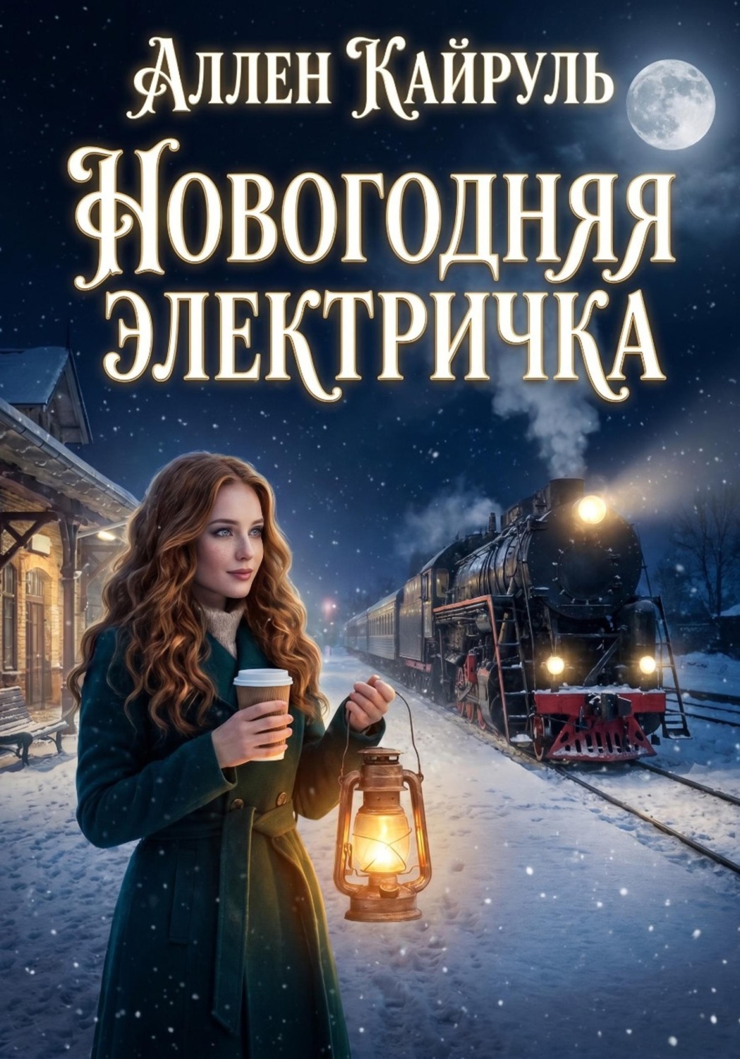 Обложка книги «Новогодняя электричка»