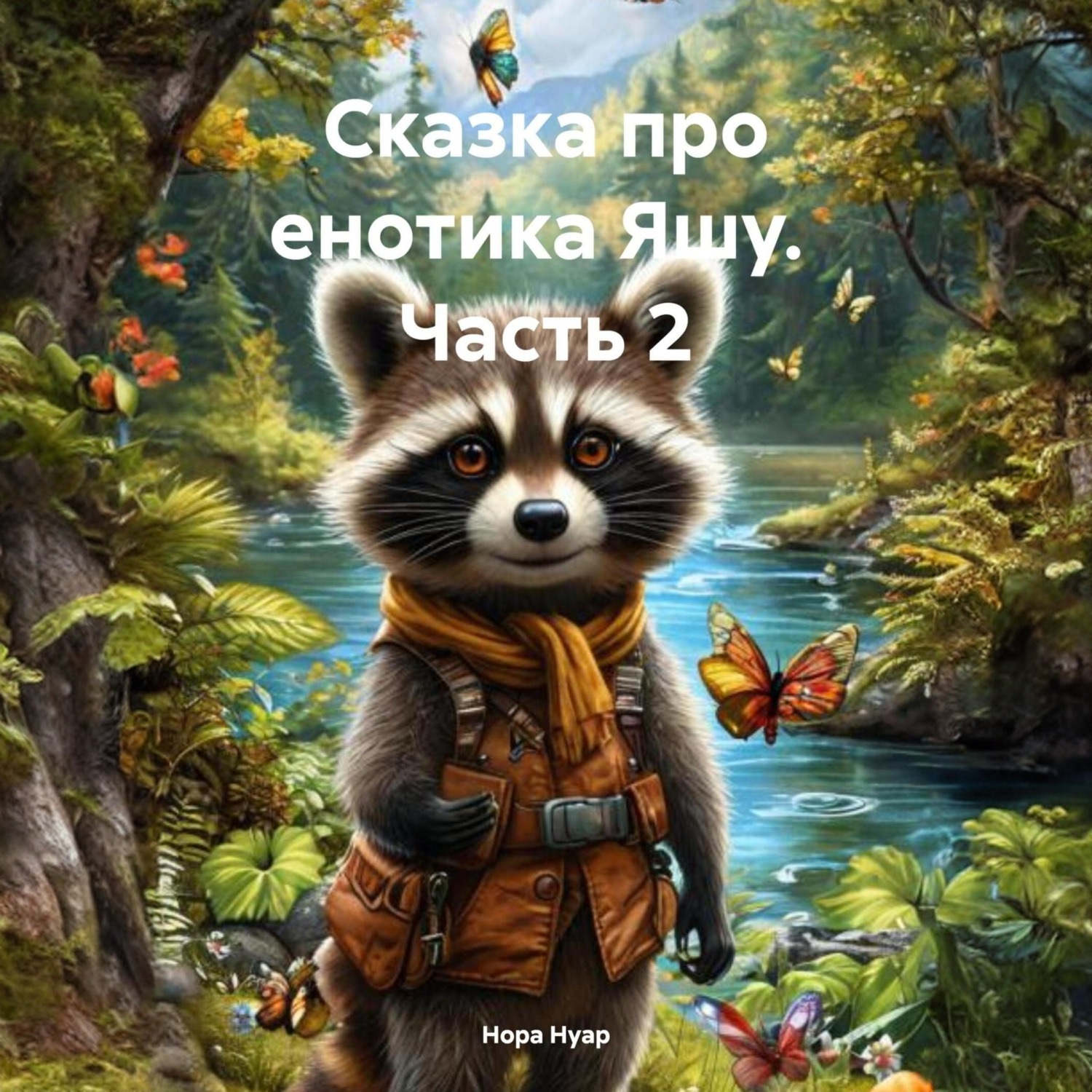 Обложка книги «Сказка про енотика Яшу. Часть 2»