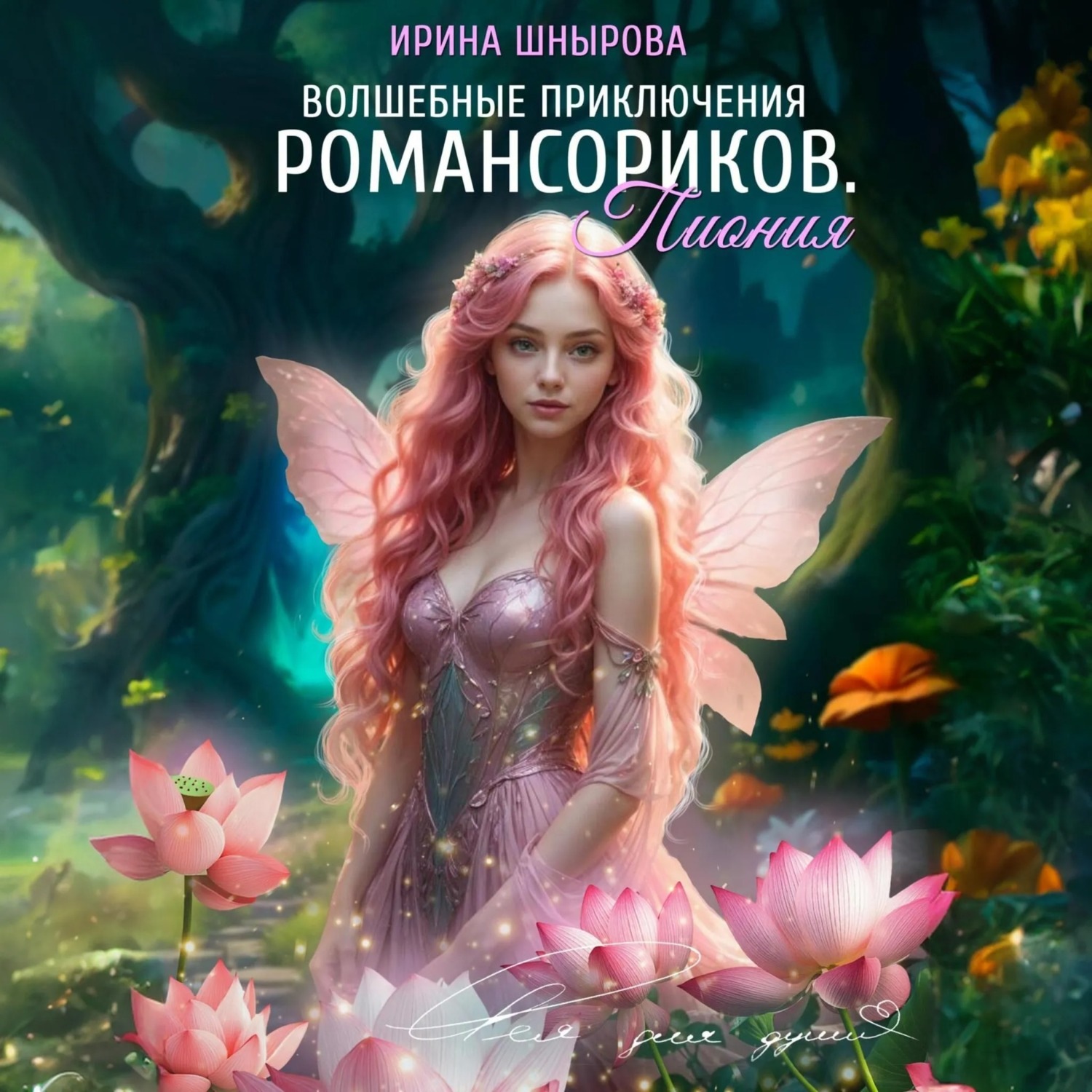 Обложка книги «Волшебные приключения Романсориков. Пиония»